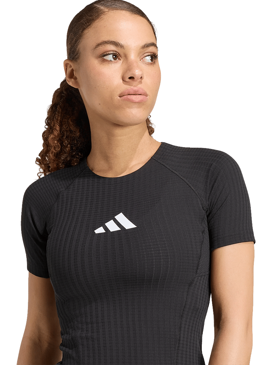 adidas Terrex - W XPR SS BASE - underställströjor - black - 3