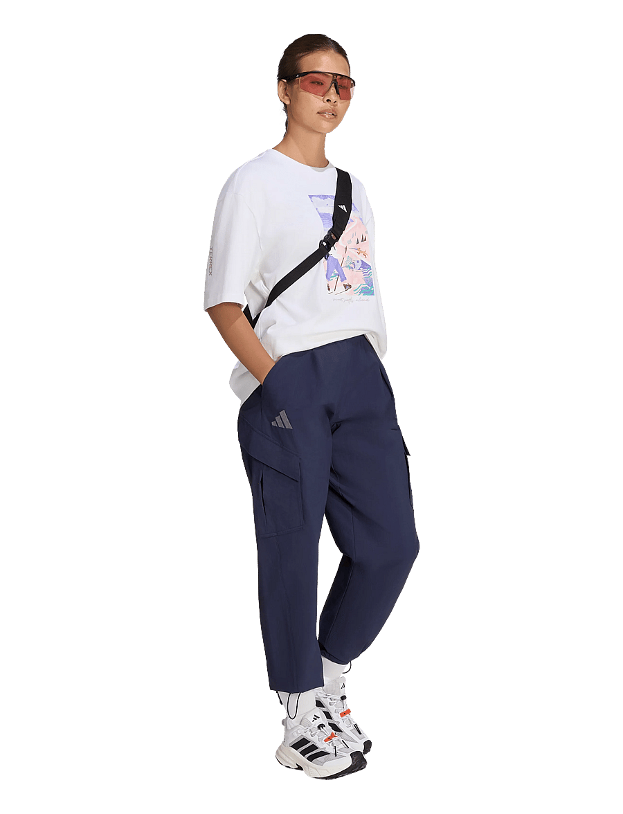 adidas Terrex - W CARGO PANTS - fritidsbukser - legink - 0