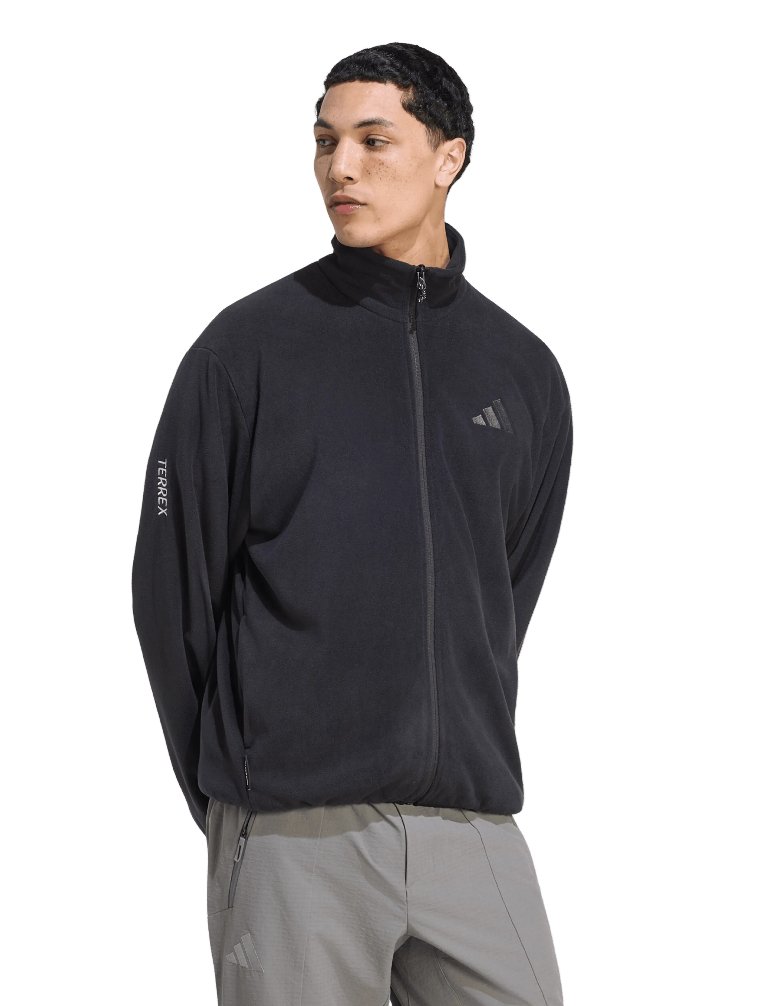 adidas Terrex - MT FZ FLEECE - black/black - 2