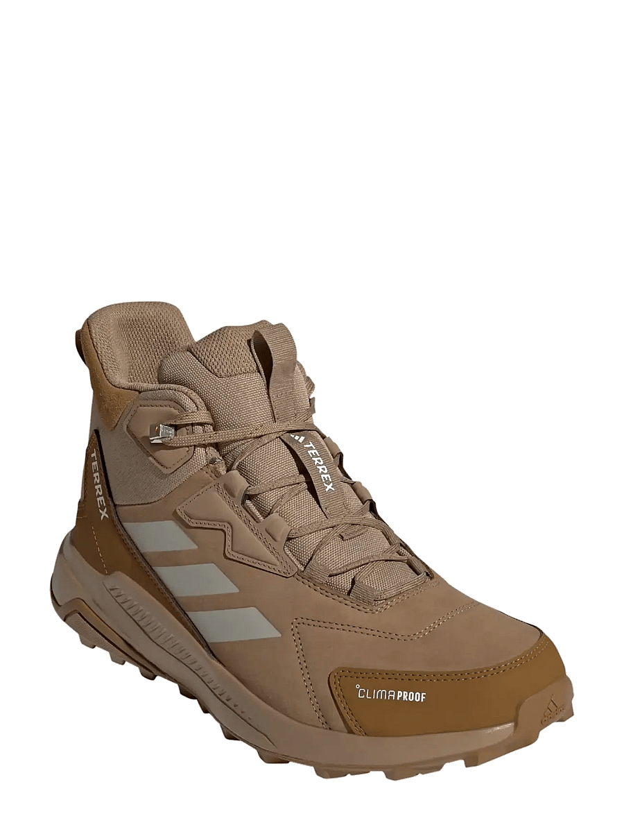 adidas Terrex - TERREX ANYLANDER MID LEA CP - wandelschoenen - cardbo/wonalu/brostr - 0