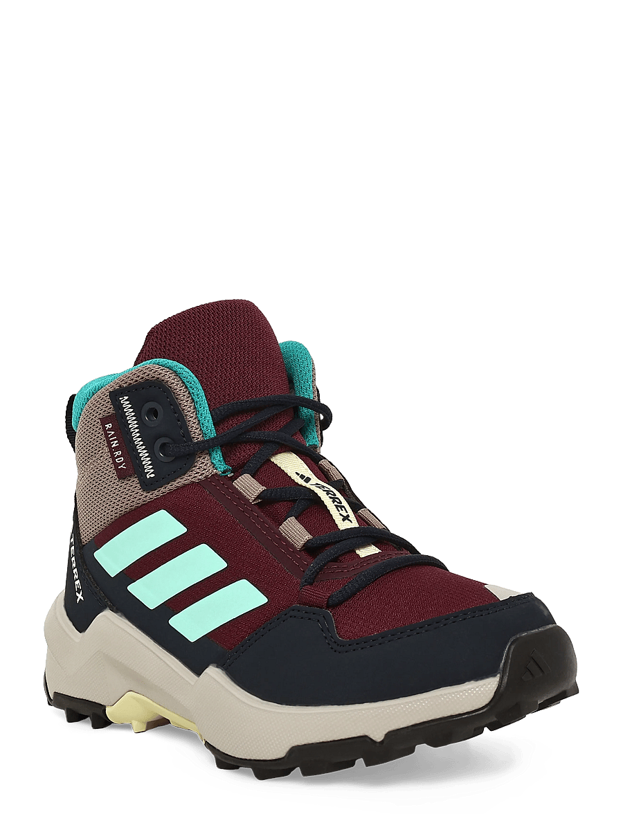 adidas Terrex - TERREX AX4R R.RDY MID K - matka- ja kõndimisjalatsid - maroon/pulmin/chabrn - 0