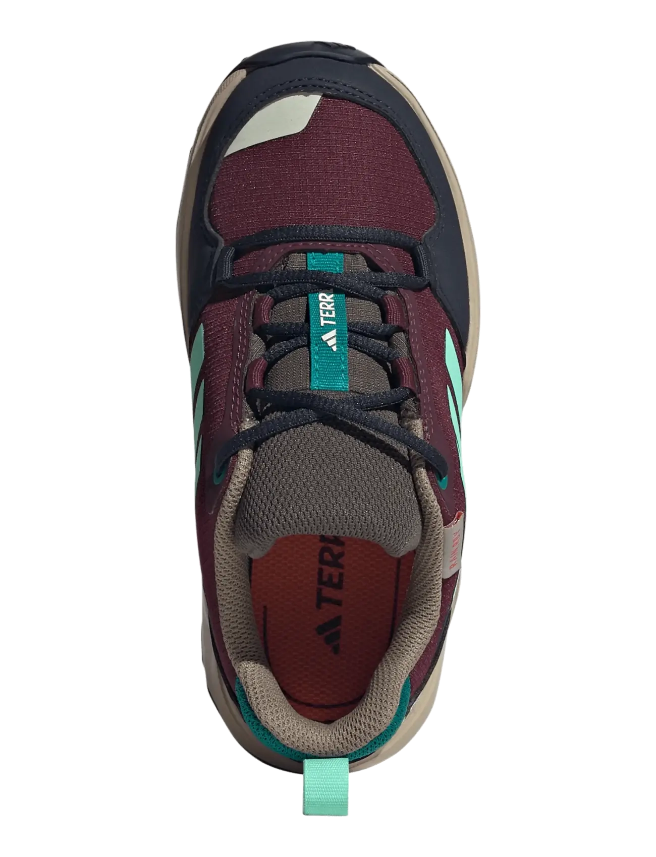 adidas Terrex - TERREX AX4R R.RDY K - löparskor - maroon/pulmin/legivy - 4