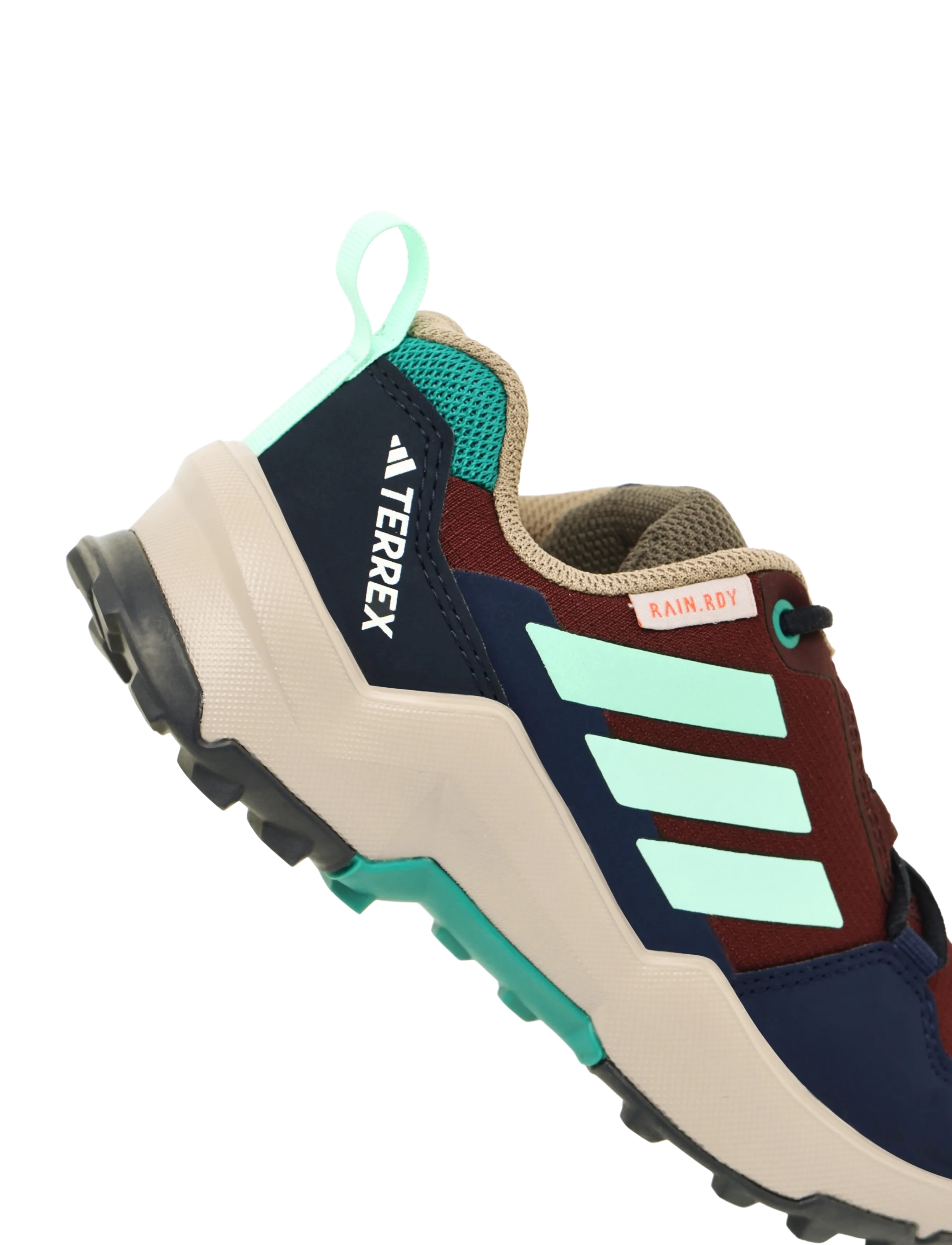 adidas Terrex - TERREX AX4R R.RDY K - jooksujalatsid - maroon/pulmin/legivy - 5
