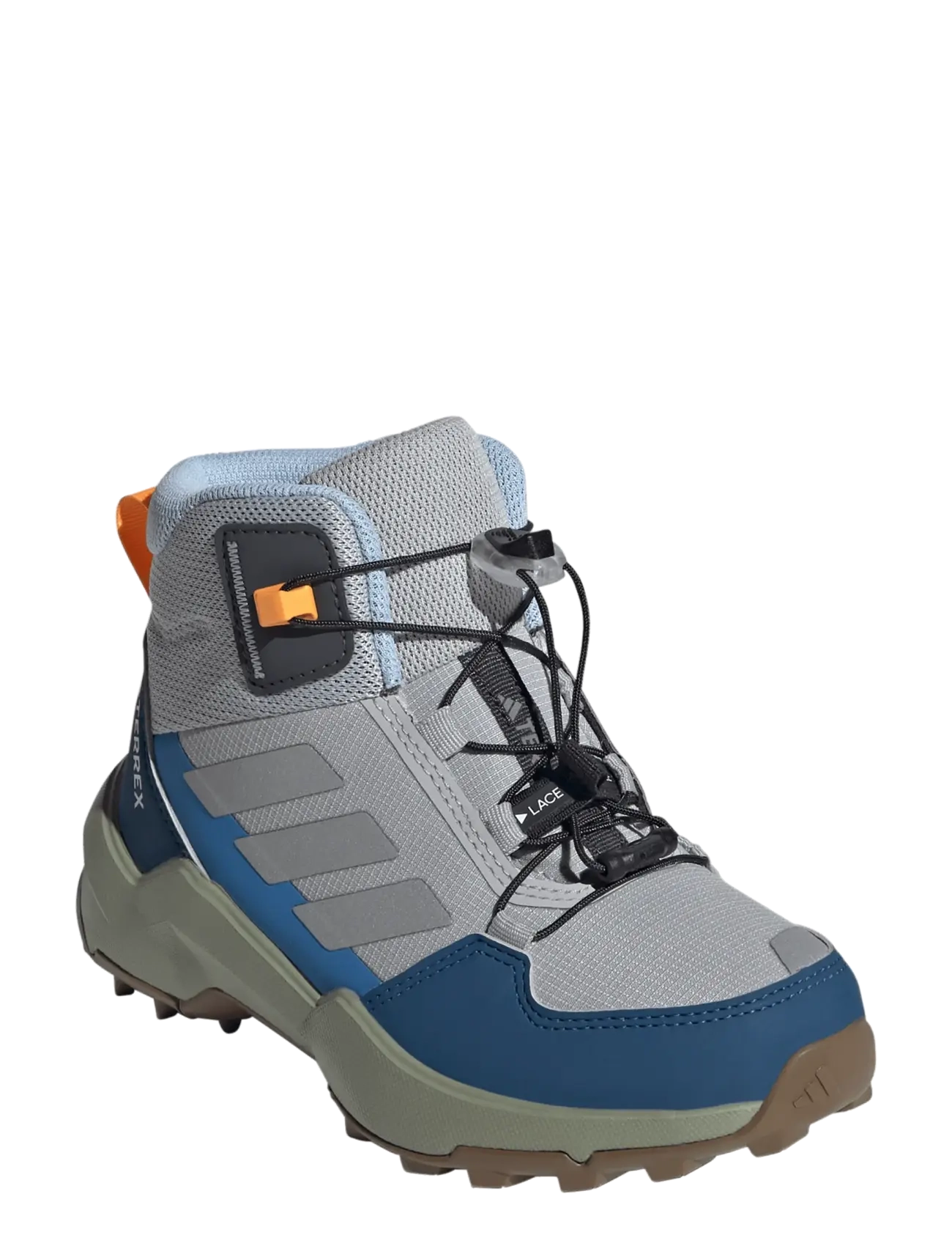 adidas Terrex TERREX AX4R MID SL K - Sko - GRETWO/REFSIL/GLOBLU / grey