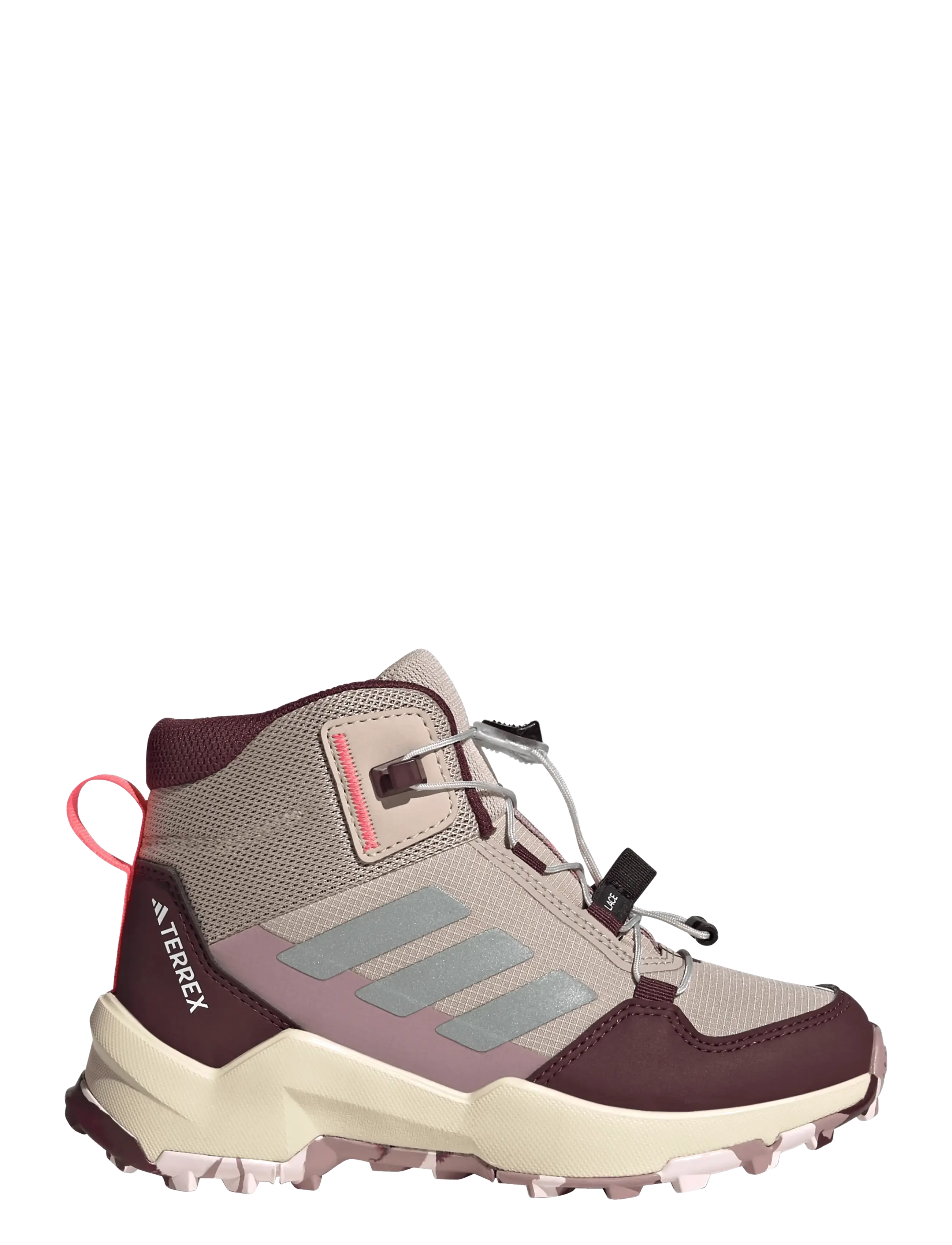 adidas Terrex - TERREX AX4R MID SL K - matka- ja kõndimisjalatsid - wontau/refsil/maroon - 1