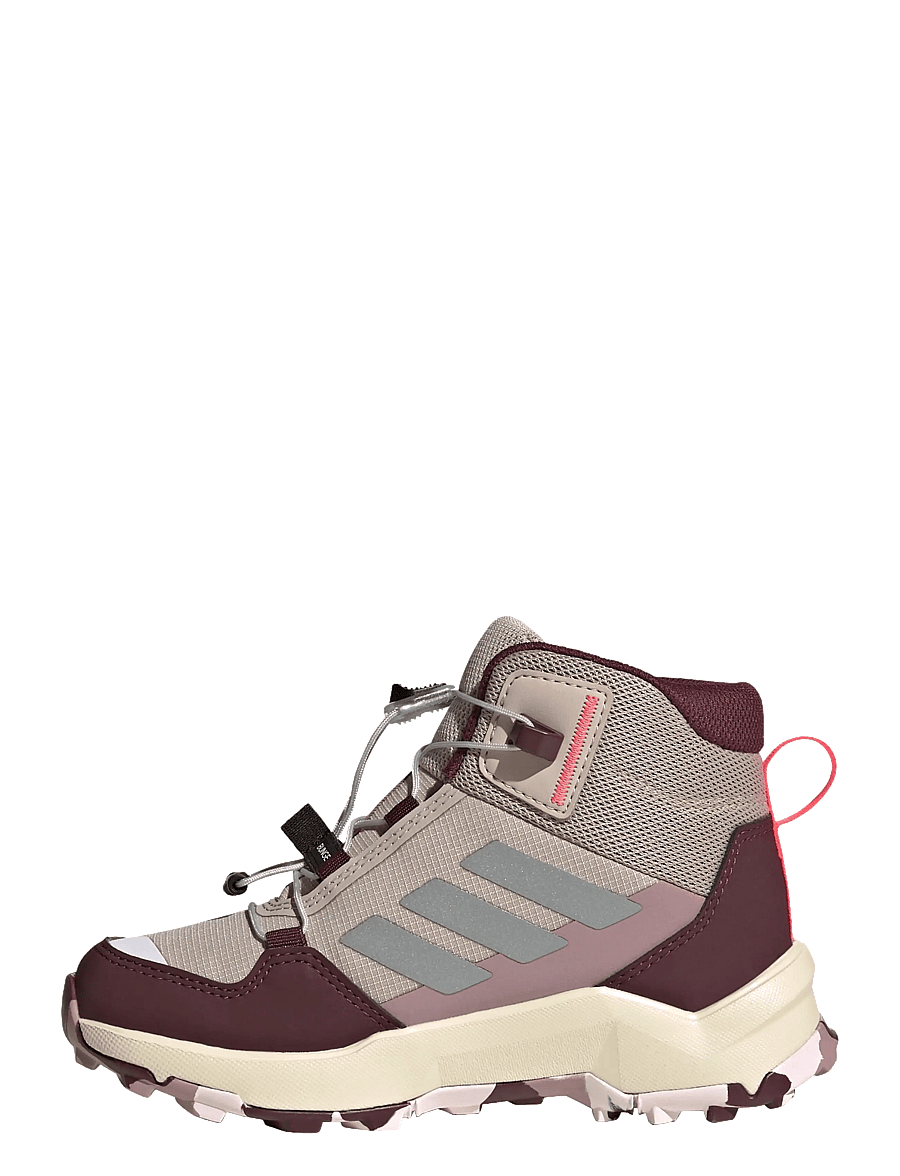 adidas Terrex - TERREX AX4R MID SL K - matka- ja kõndimisjalatsid - wontau/refsil/maroon - 2