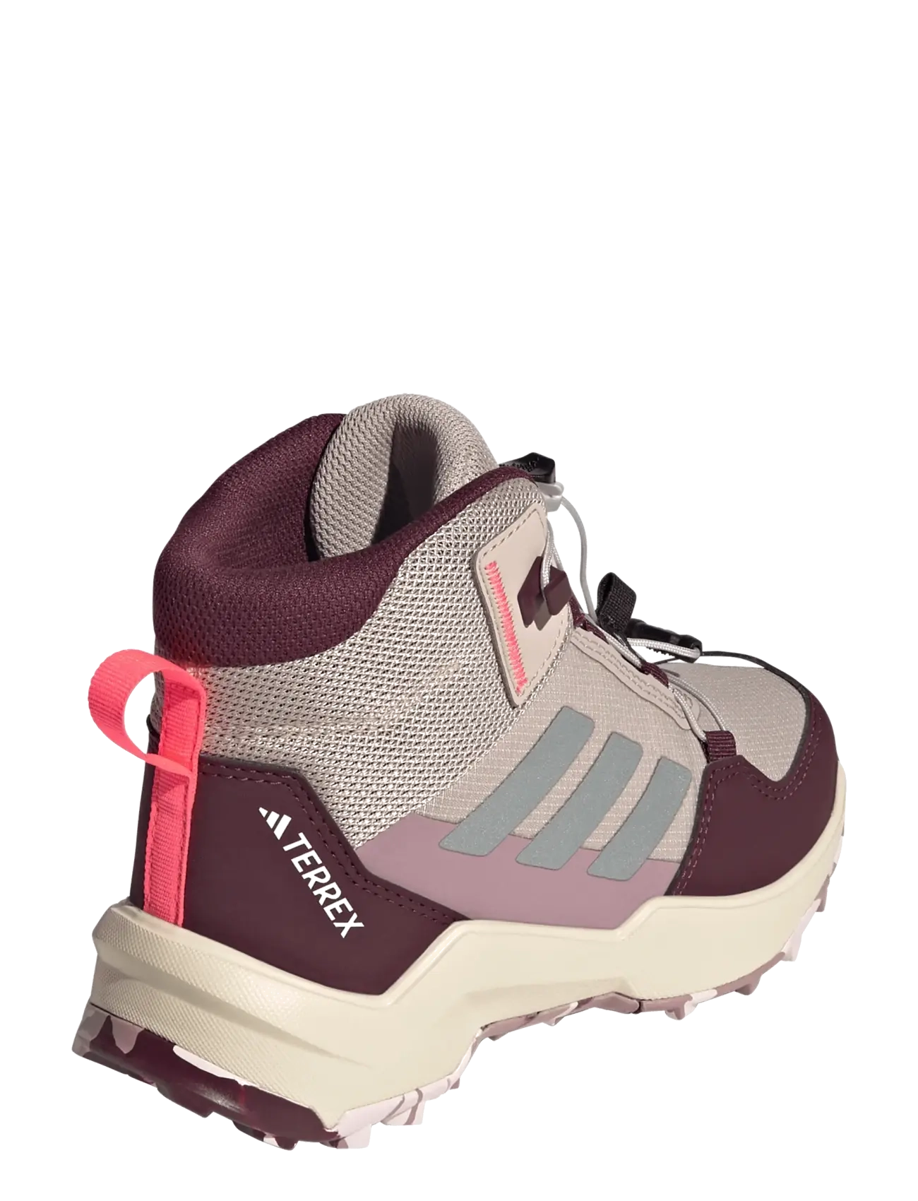 adidas Terrex - TERREX AX4R MID SL K - matka- ja kõndimisjalatsid - wontau/refsil/maroon - 3