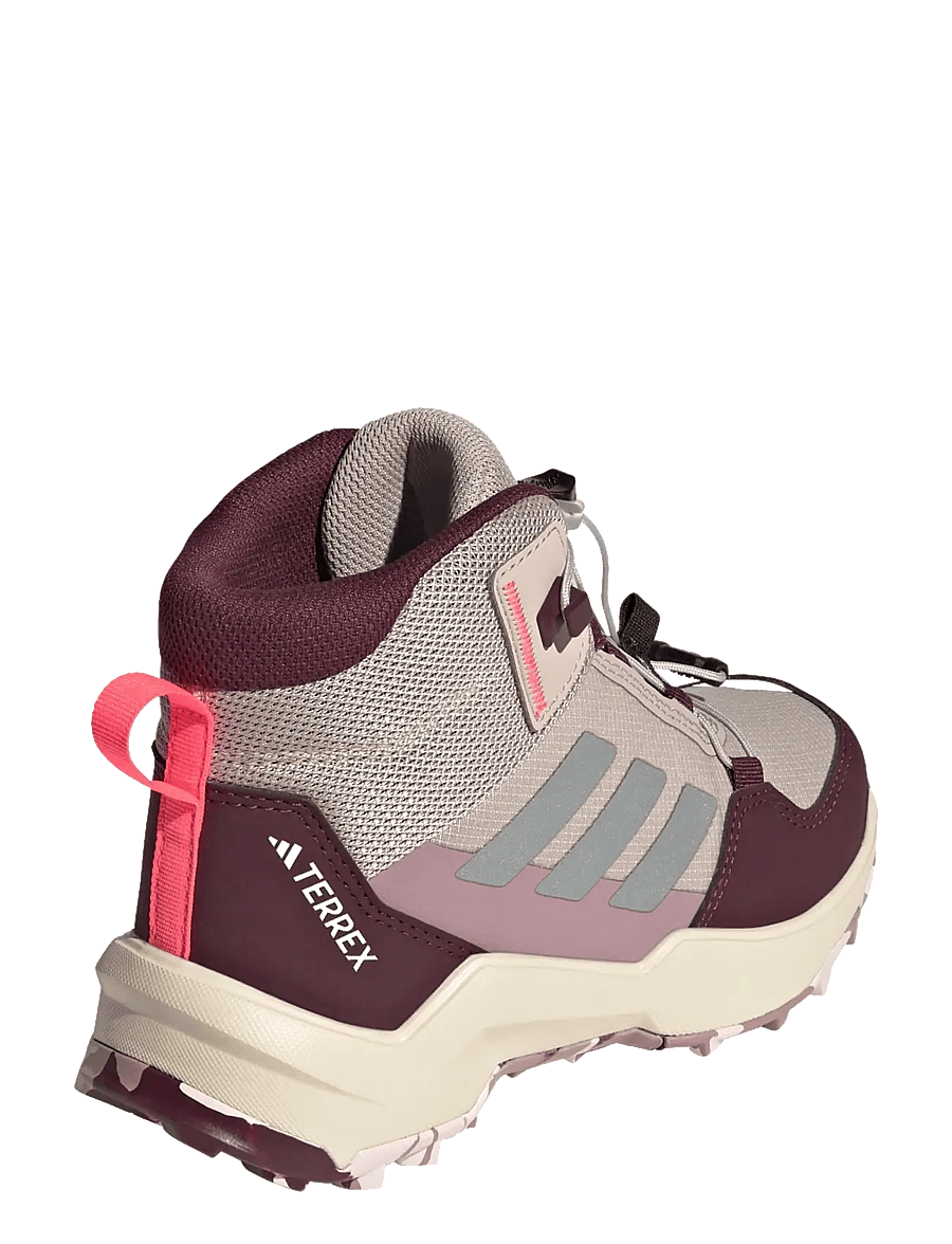 adidas Terrex - TERREX AX4R MID SL K - matka- ja kõndimisjalatsid - wontau/refsil/maroon - 3