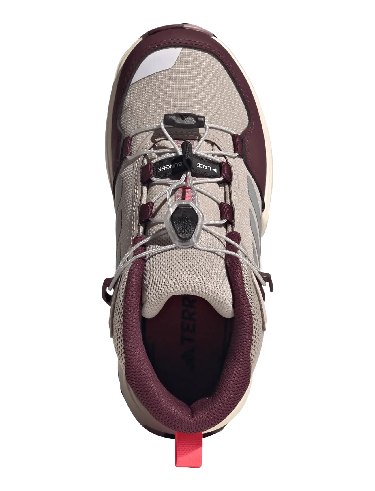 adidas Terrex - TERREX AX4R MID SL K - matka- ja kõndimisjalatsid - wontau/refsil/maroon - 4