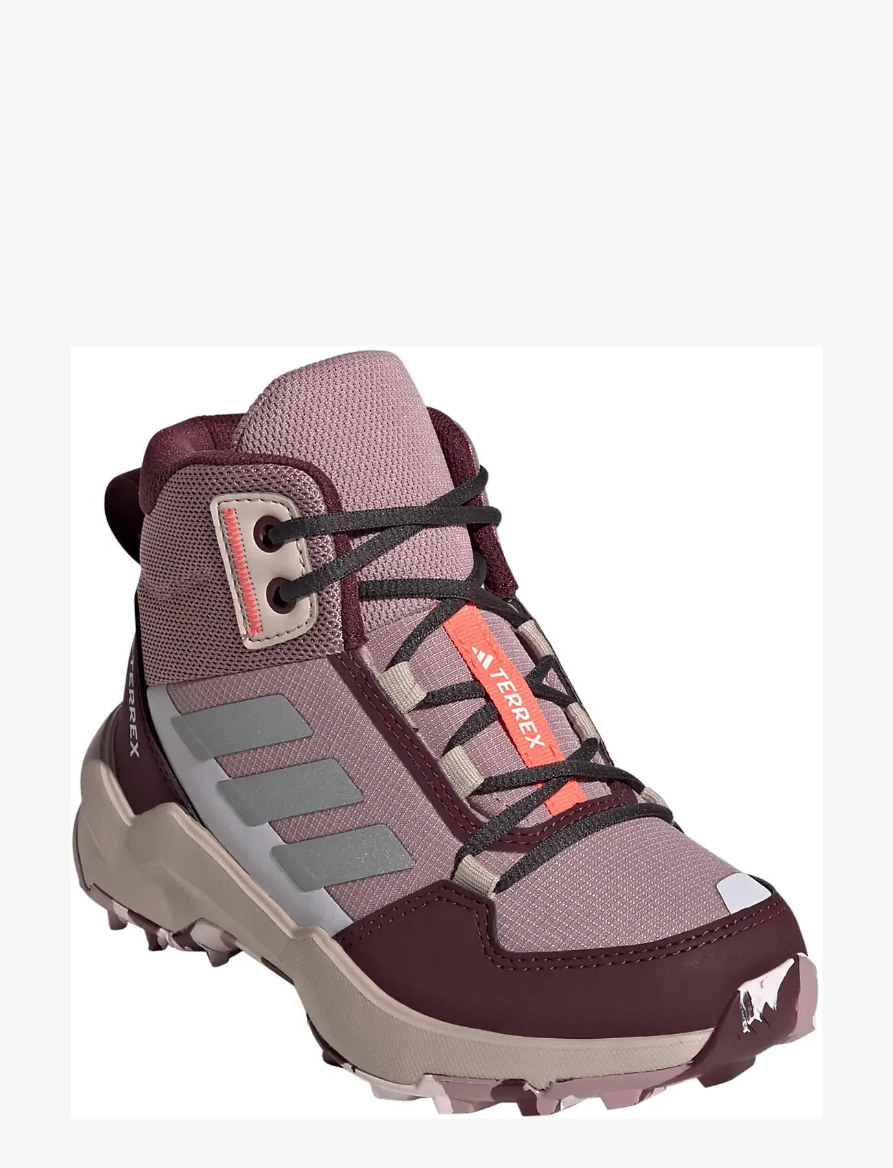 adidas Terrex TERREX AX4R MID K - adidas Terrex - MAGMAU/REFSIL/MAROON / pink/rose