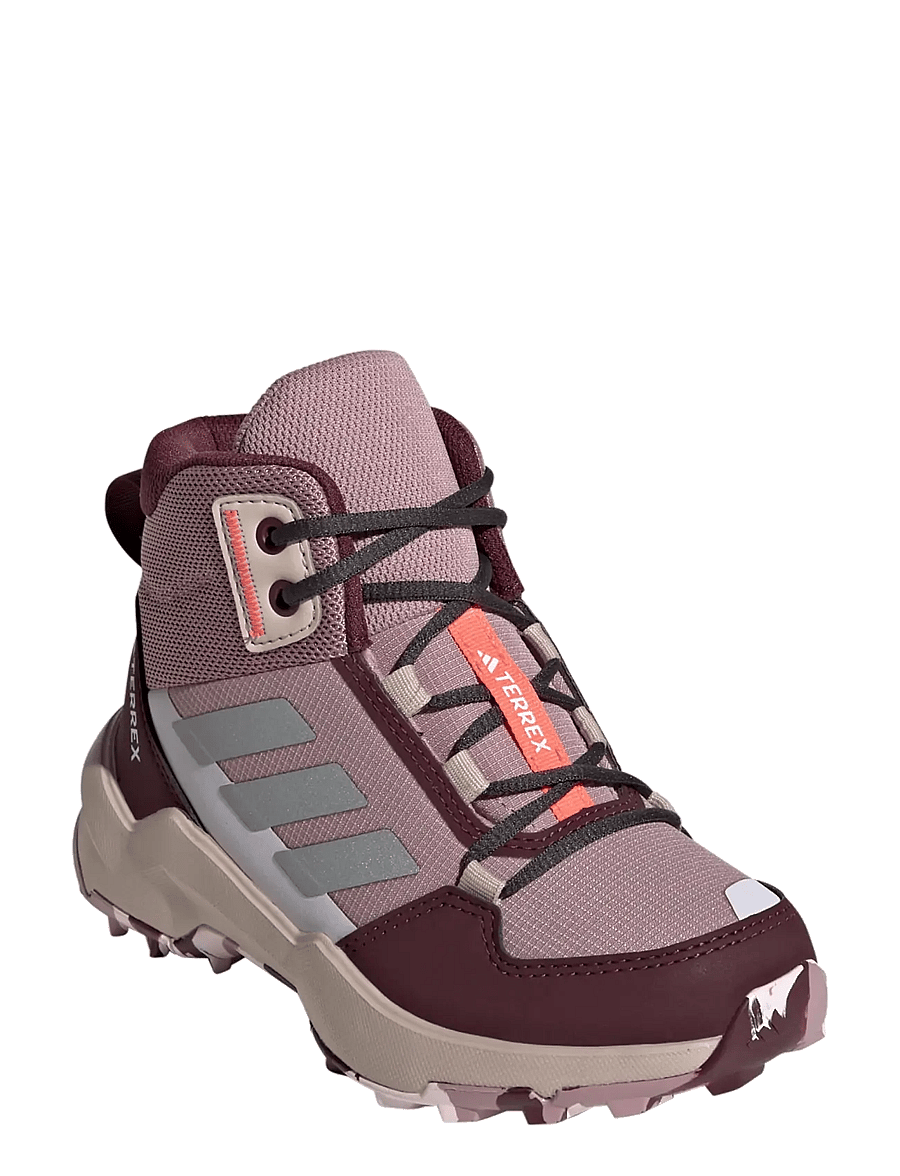 adidas Terrex - TERREX AX4R MID K - vandringsskor - magmau/refsil/maroon - 0
