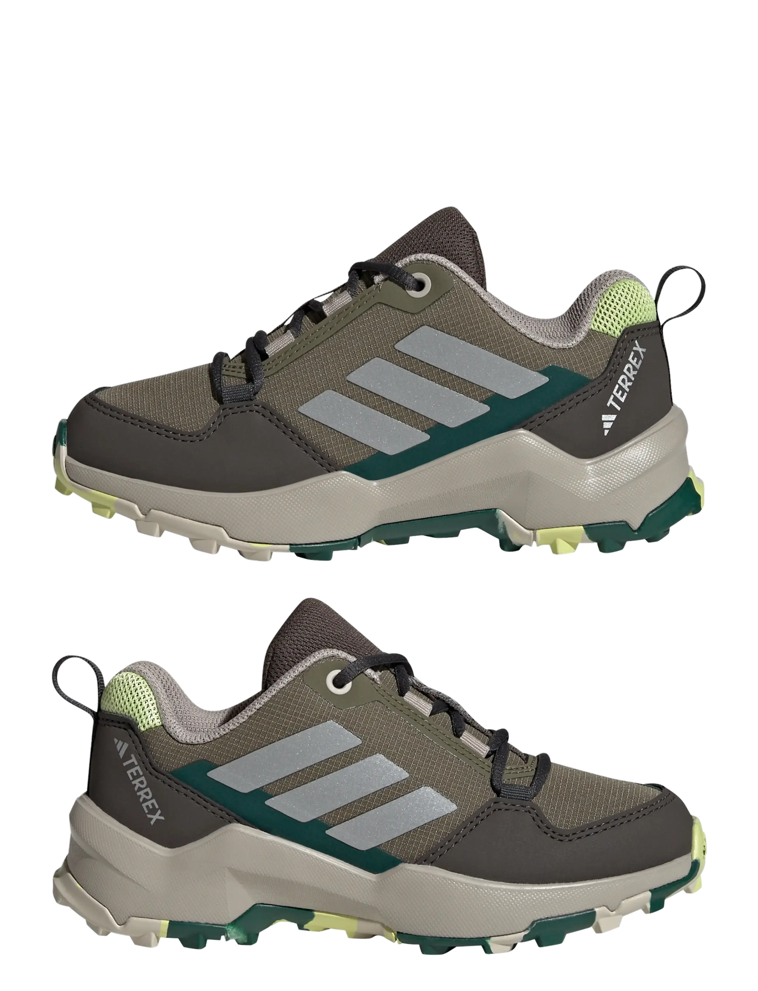 adidas Terrex - TERREX AX4R K - vandringsskor - olistr/msilve/shaoli - 5