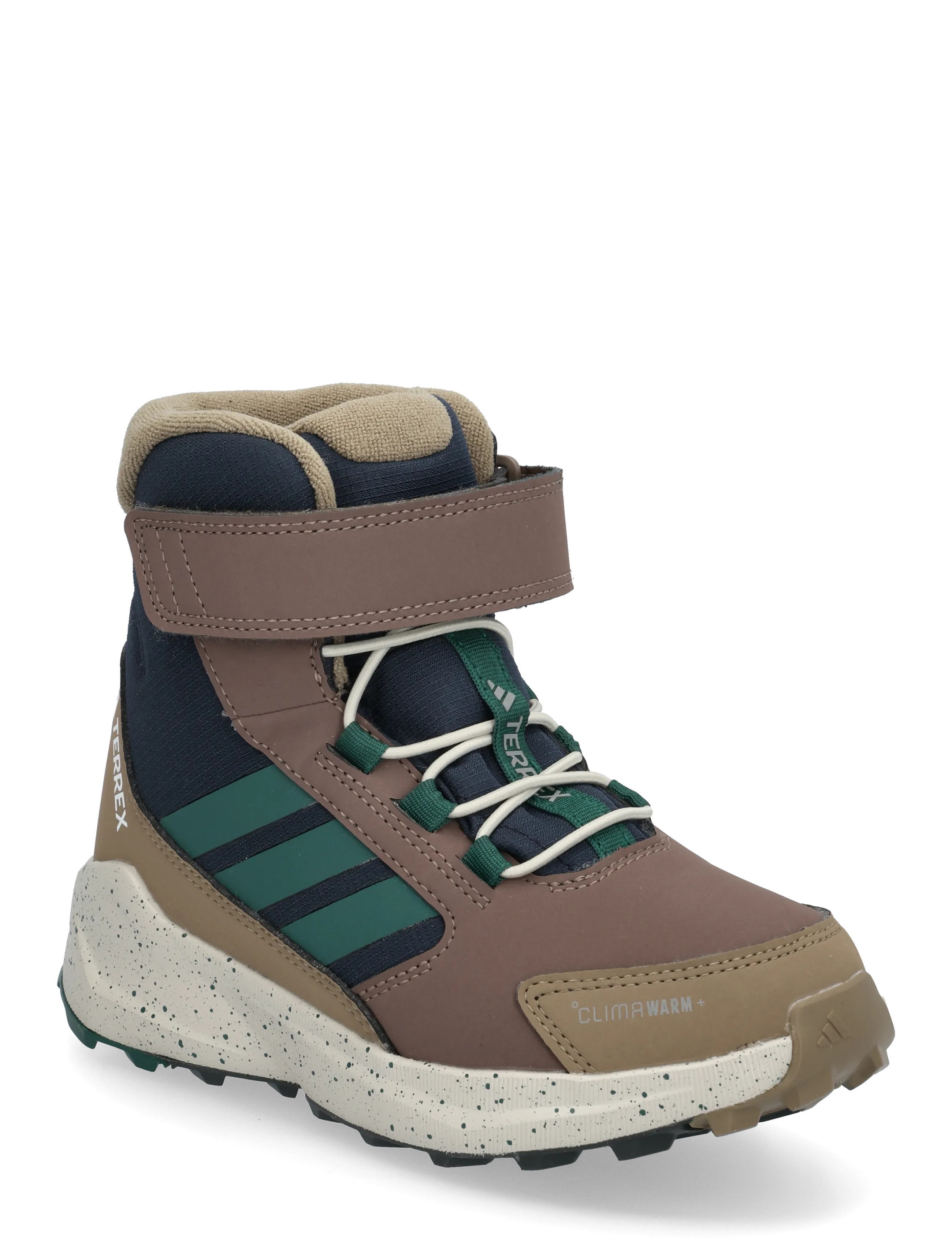 adidas Terrex TERREX TRAILMAKER 2 CW+ K - Winter Boots - LEGINK/CGREEN/EARSTR / brown