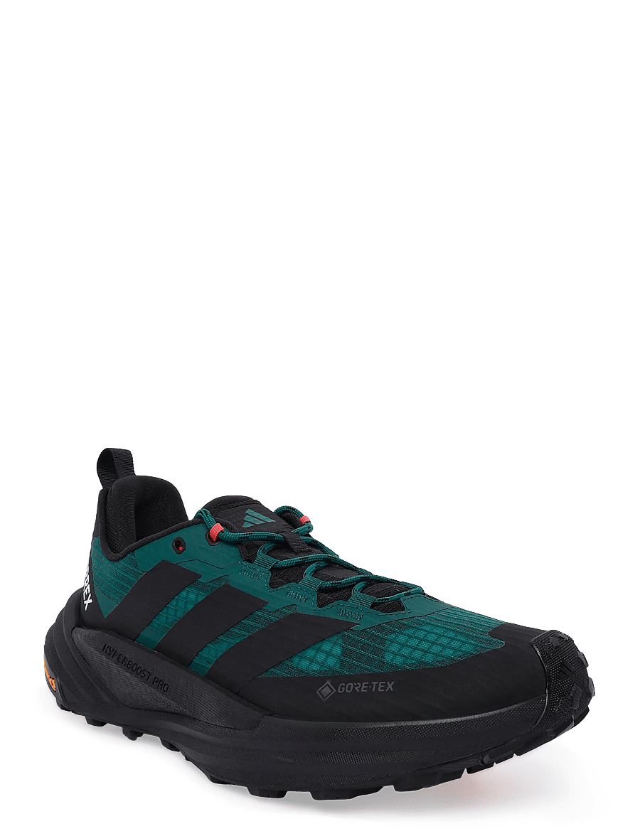 adidas Terrex - TERREX FREEHIKER 3 LOW GTX - vandringsskor - cgreen/cblack/purtur - 0