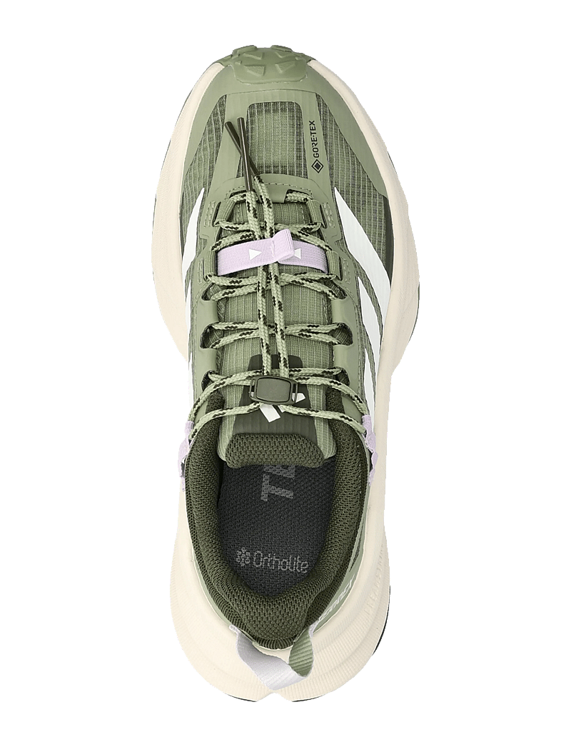 adidas Terrex - TERREX FREEHIKER SL GTX W - hiking shoes - tengrn/owhite/icelav - 3