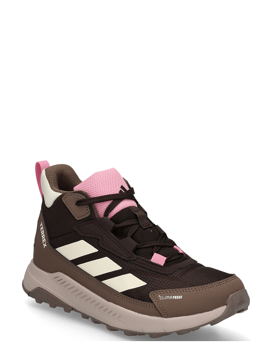 adidas Terrex - TERREX ANYLANDER MID CP J - jooksujalatsid - auco/wonwhi/earstr - 0
