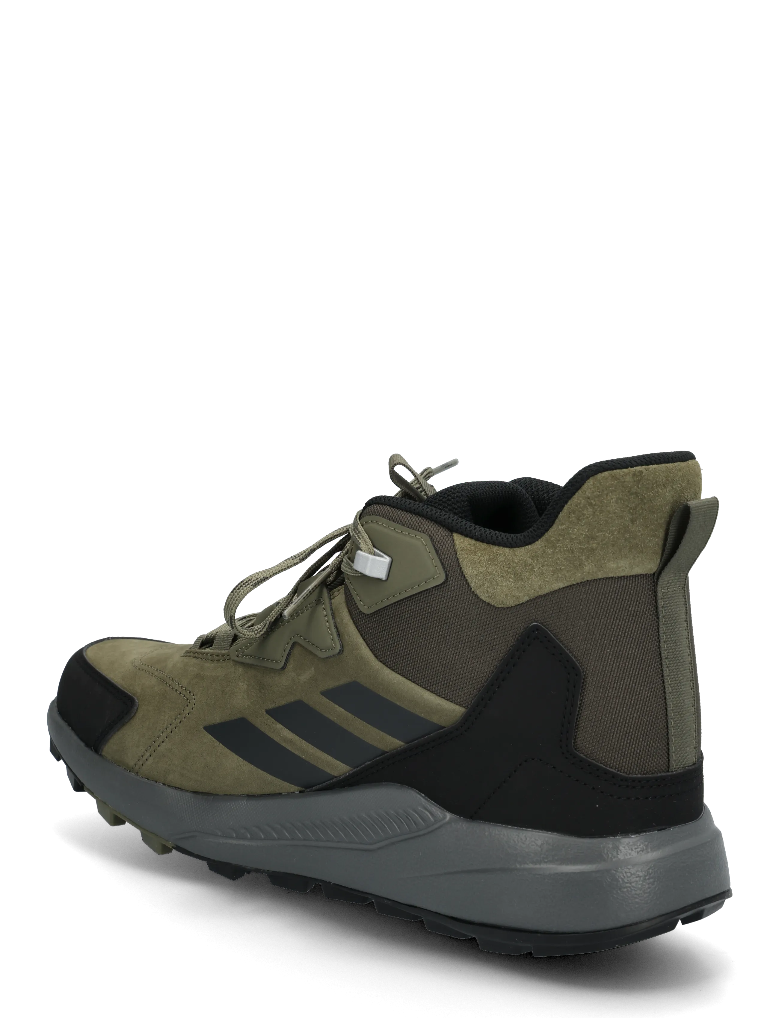 adidas Terrex - TERREX ANYLANDER MID LEA - herbstersparnisse - olistr/carbon/cblack - 1