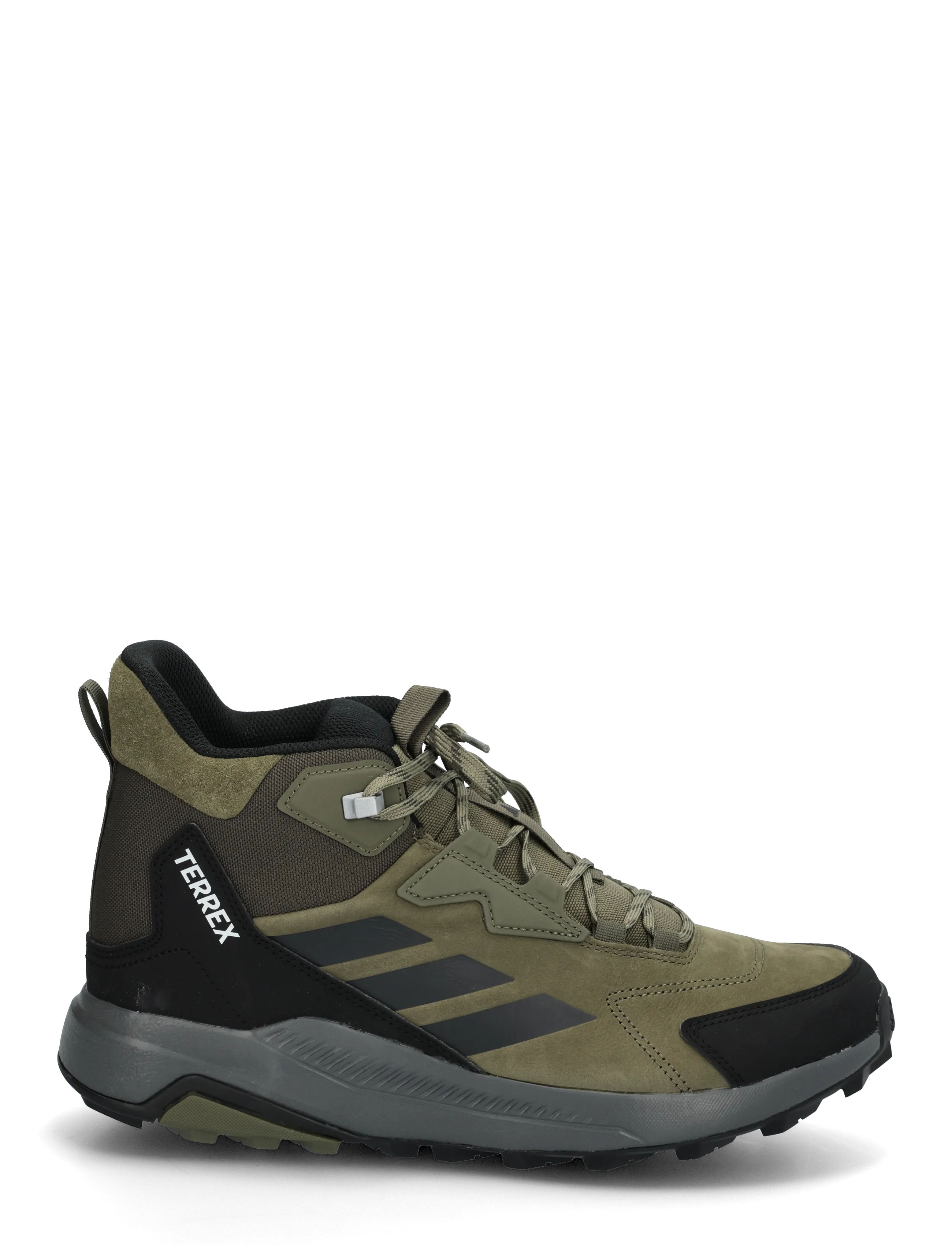 adidas Terrex - TERREX ANYLANDER MID LEA - herbstersparnisse - olistr/carbon/cblack - 2
