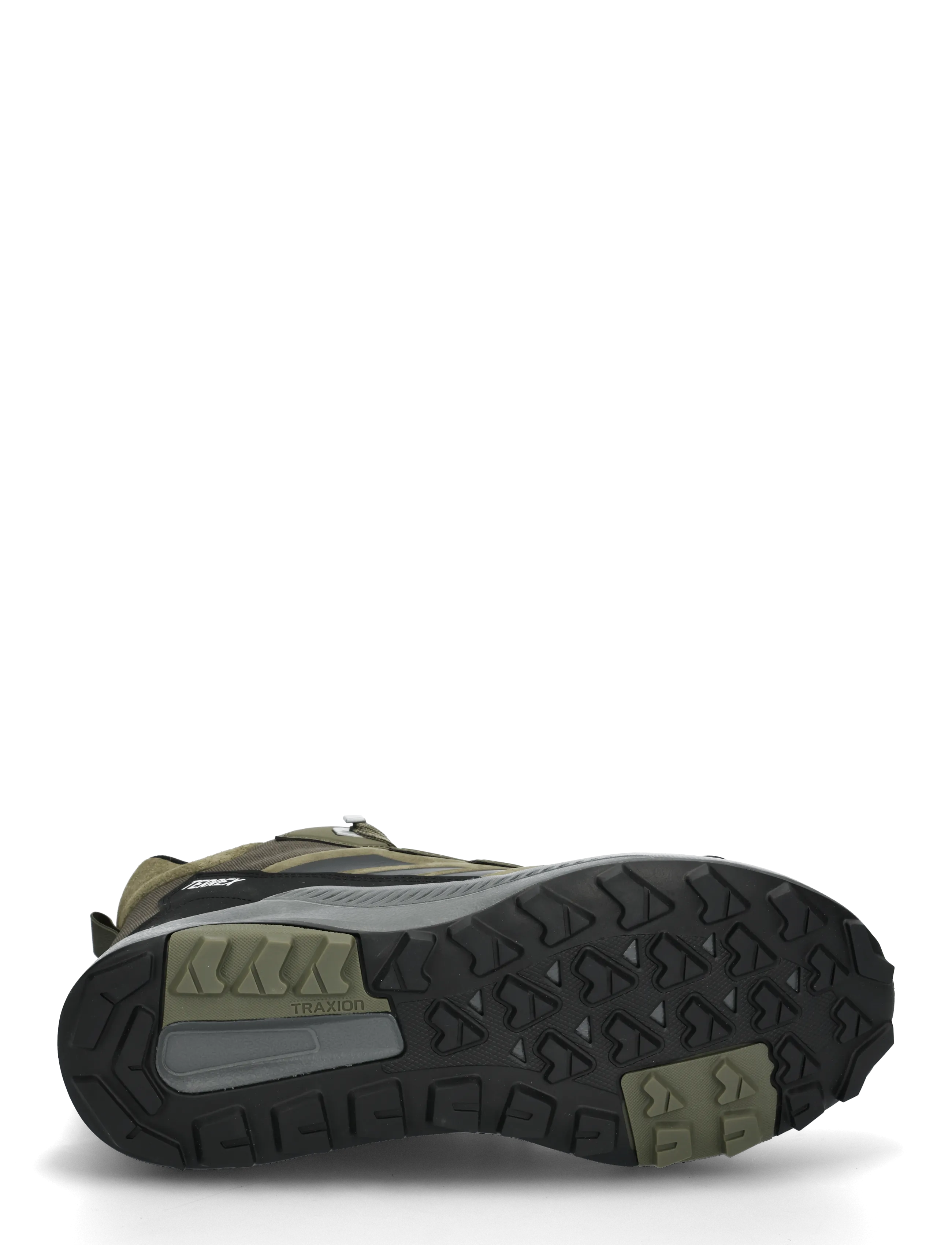 adidas Terrex - TERREX ANYLANDER MID LEA - herbstersparnisse - olistr/carbon/cblack - 4