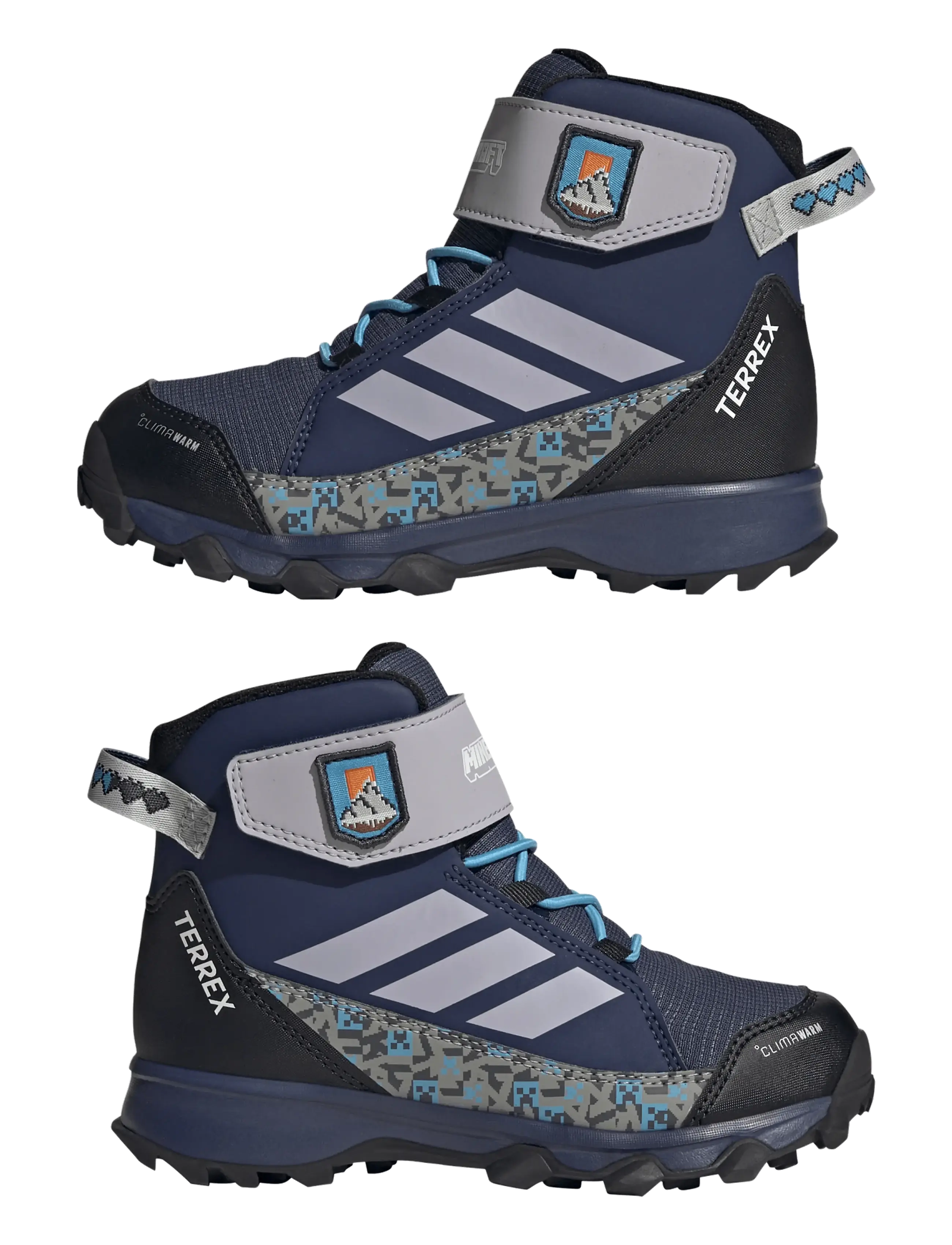 adidas Terrex - TERREX SNOW CW MINECRAFT K - wanderschuhe - shanav/glogry/dkblue - 5