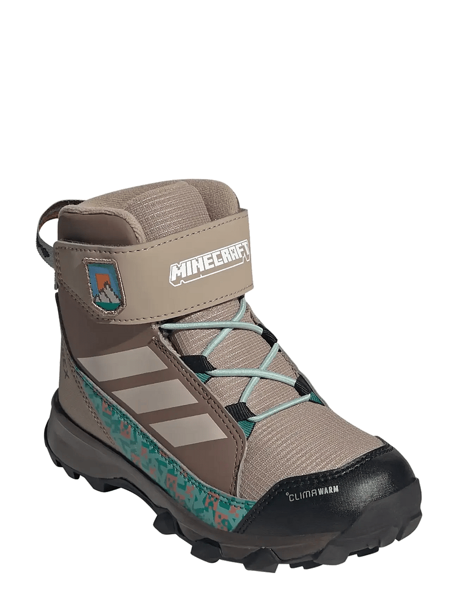 adidas Terrex - TERREX SNOW CW MINECRAFT K - wanderschuhe - chabrn/wonalu/earstr - 0