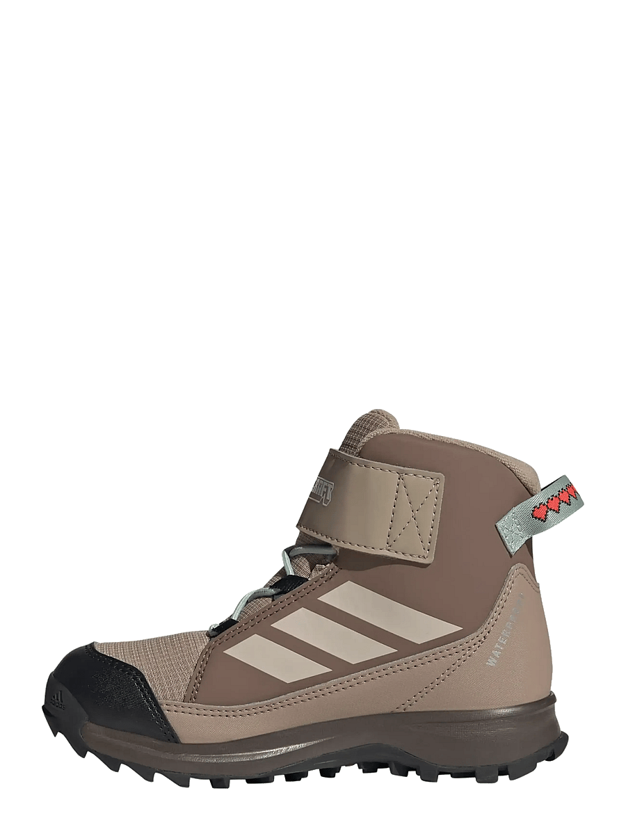 adidas Terrex - TERREX SNOW CW MINECRAFT K - wanderschuhe - chabrn/wonalu/earstr - 1