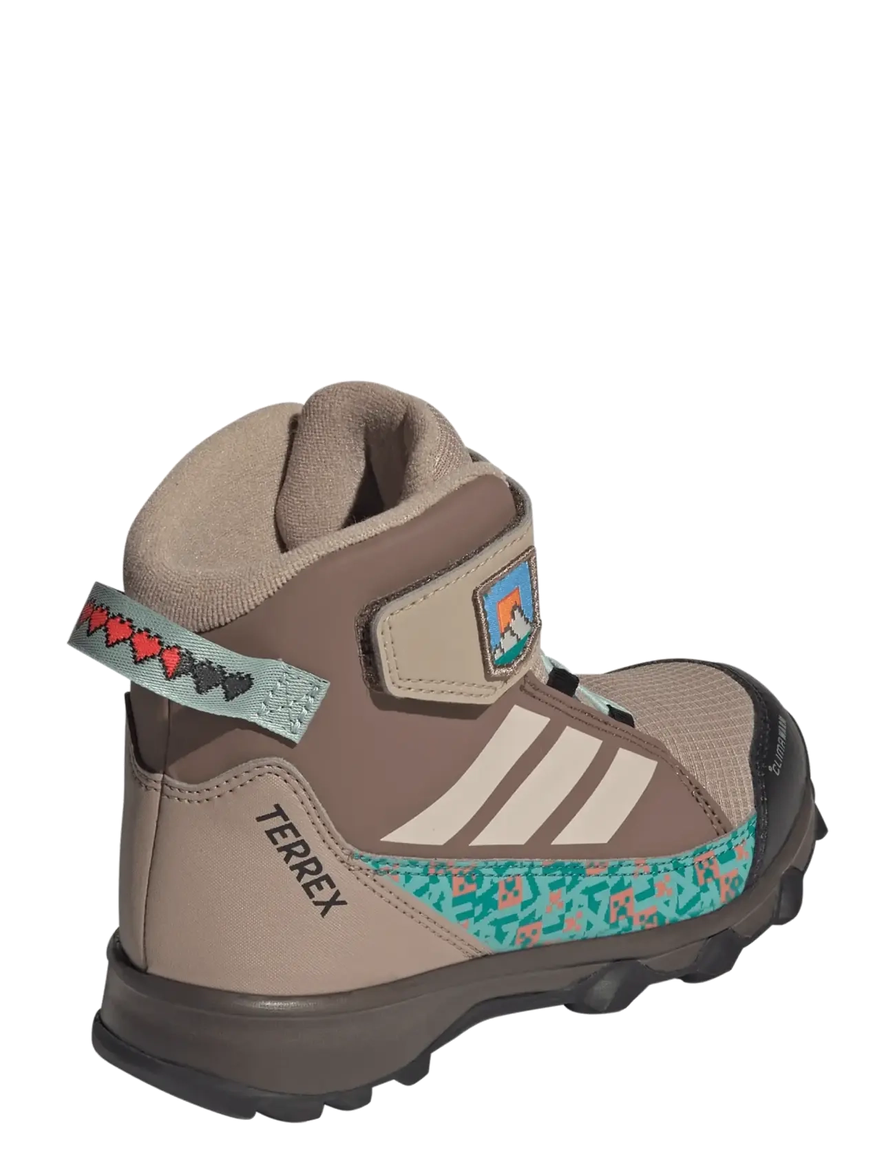 adidas Terrex - TERREX SNOW CW MINECRAFT K - wanderschuhe - chabrn/wonalu/earstr - 2