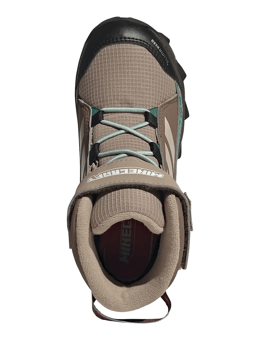 adidas Terrex - TERREX SNOW CW MINECRAFT K - wanderschuhe - chabrn/wonalu/earstr - 3