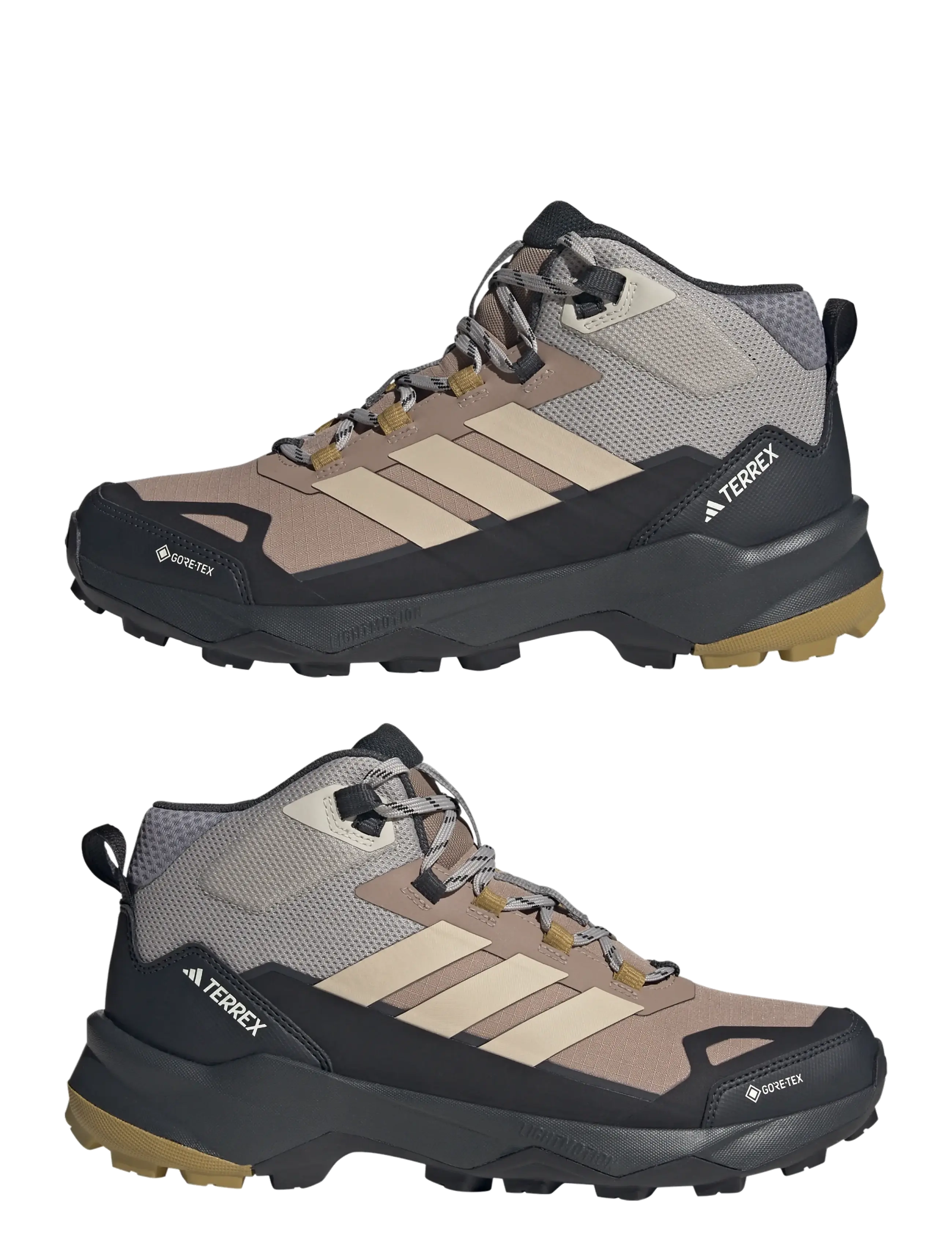 adidas Terrex - TERREX SKYCHASER AX5 MID GTX - matka- ja kõndimisjalatsid - cblack/sangre/chabrn - 5
