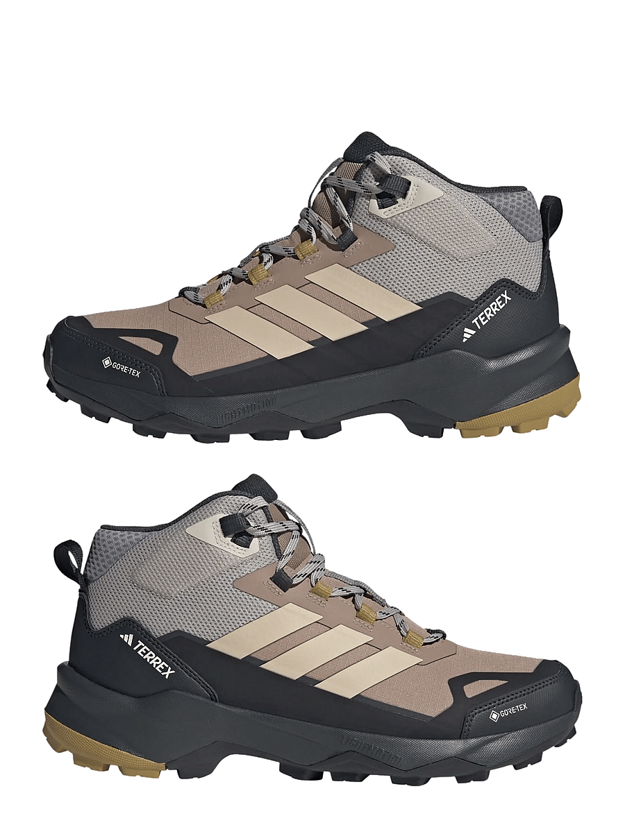 adidas Terrex - TERREX SKYCHASER AX5 MID GTX - matka- ja kõndimisjalatsid - cblack/sangre/chabrn - 5