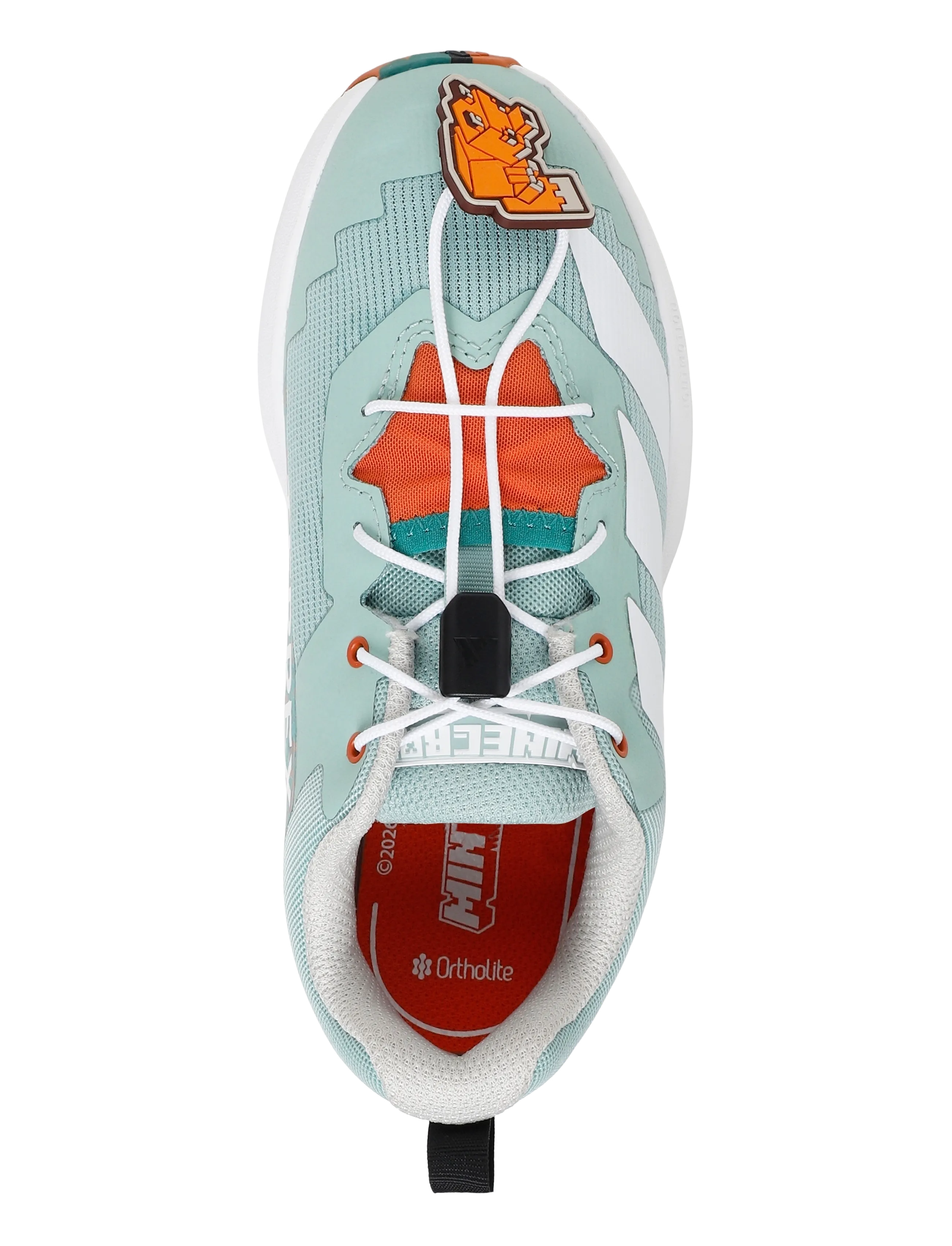adidas Terrex - TERREX AGRAVIC MINECRAFT K - löparskor - hazgrn/ftwwht/cblack - 3