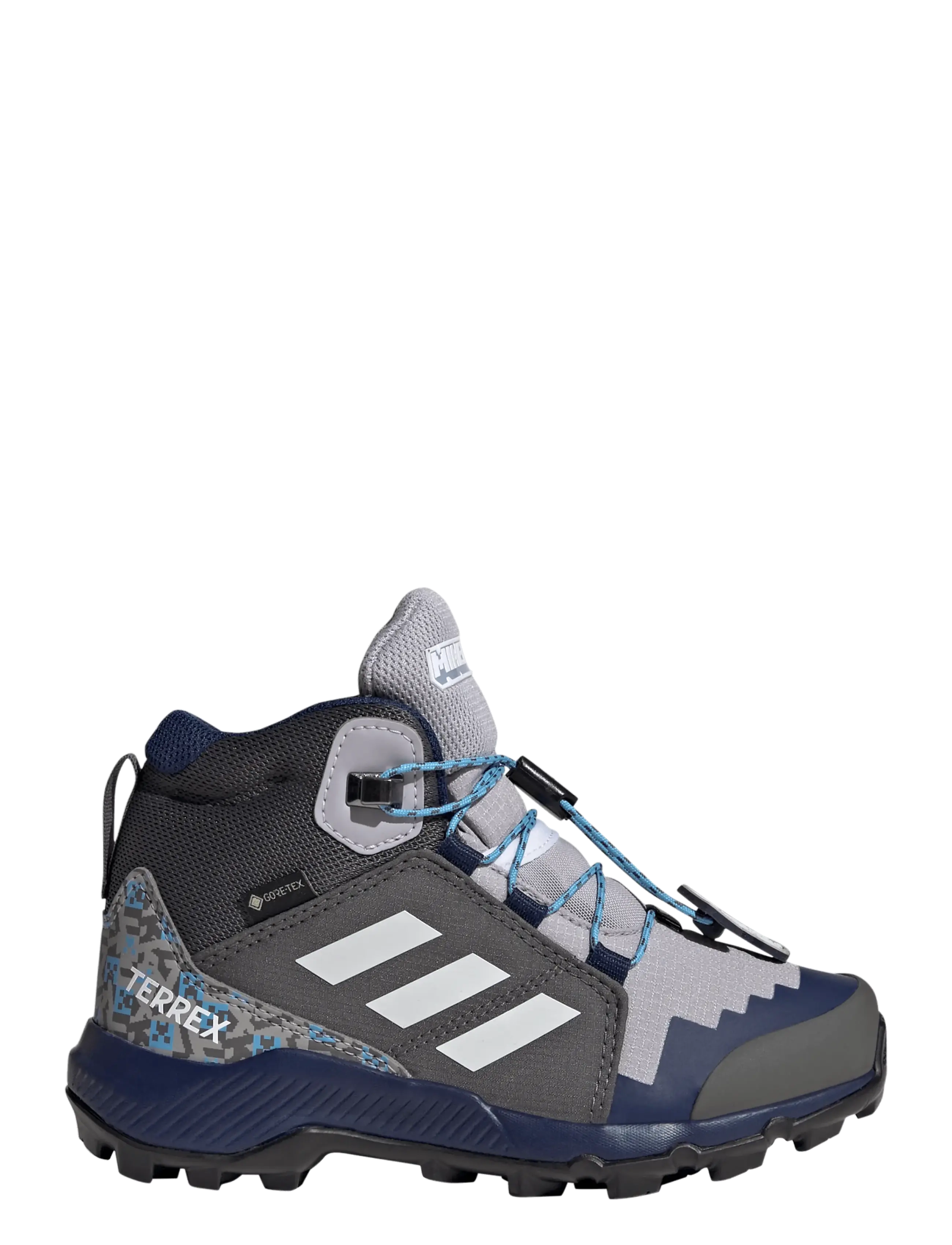 adidas Terrex - TERREX MID GTX MINECRAFT K - glogry/greone/grefiv - 1