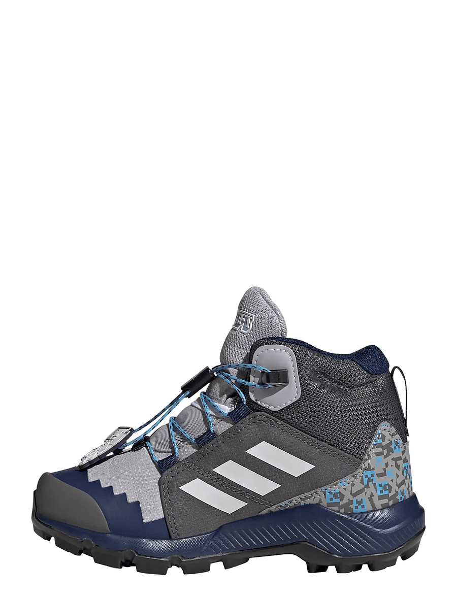 adidas Terrex - TERREX MID GTX MINECRAFT K - vandresko - glogry/greone/grefiv - 2
