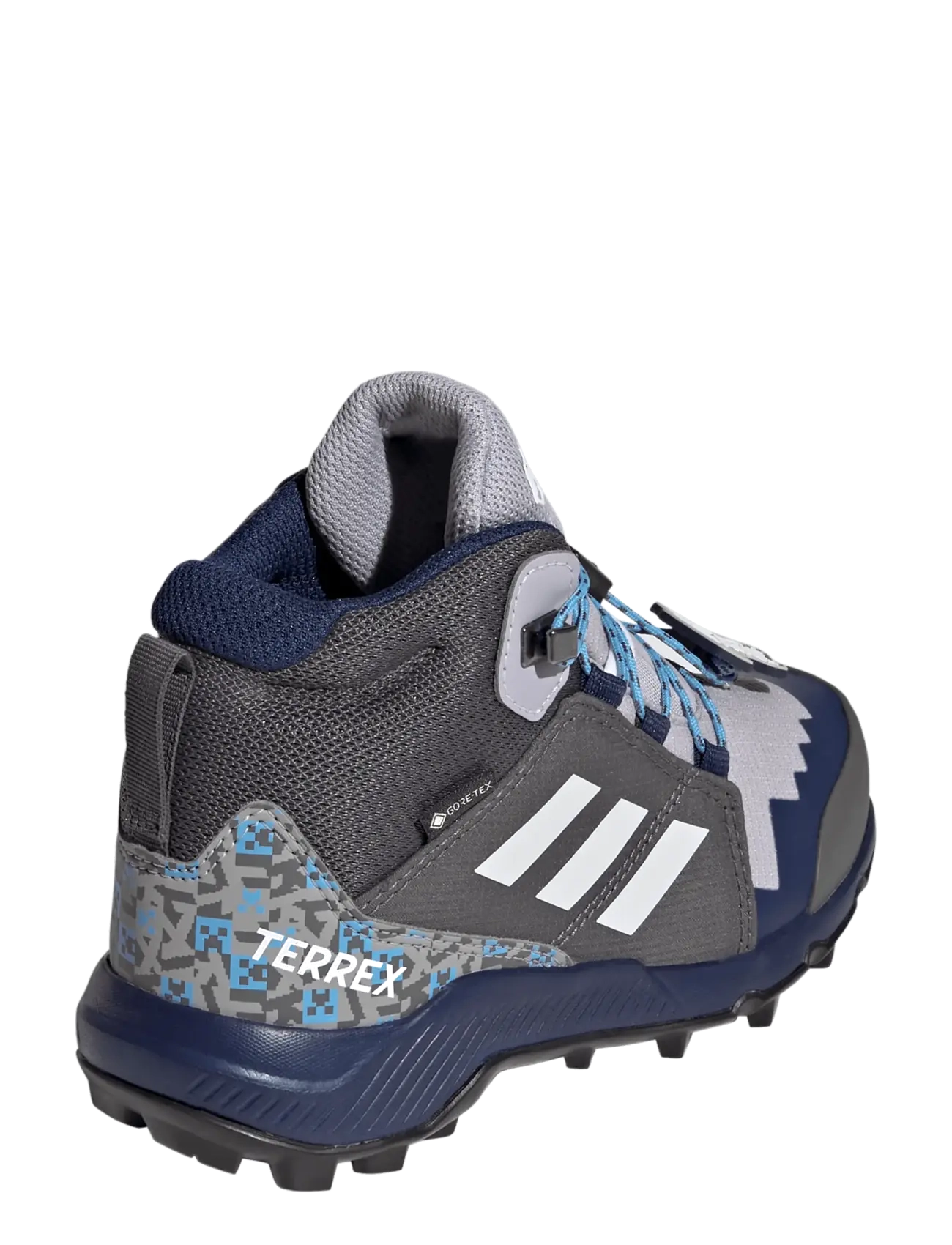 adidas Terrex - TERREX MID GTX MINECRAFT K - glogry/greone/grefiv - 3