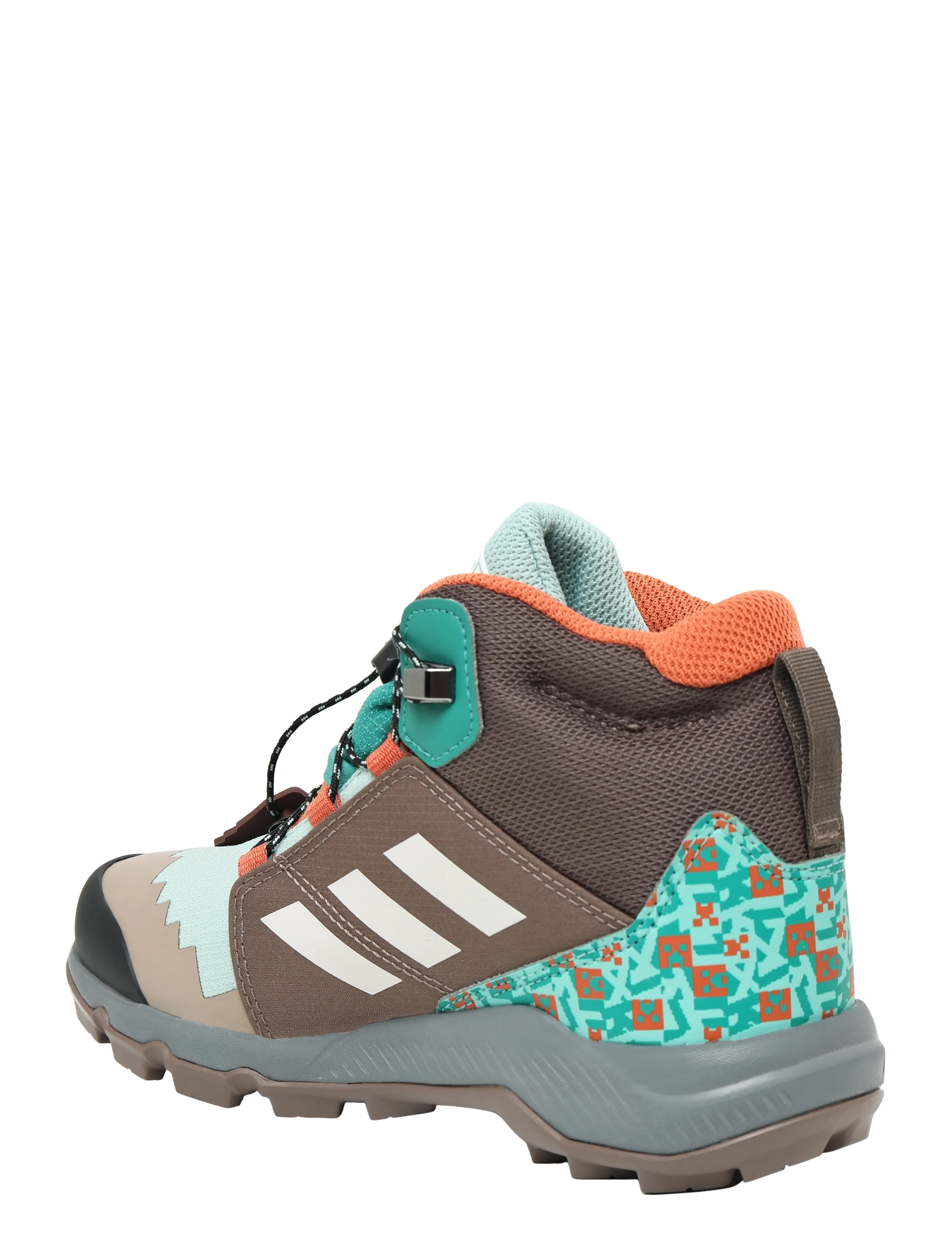 adidas Terrex - TERREX MID GTX MINECRAFT K - matka- ja kõndimisjalatsid - hazgrn/wonalu/earstr - 1