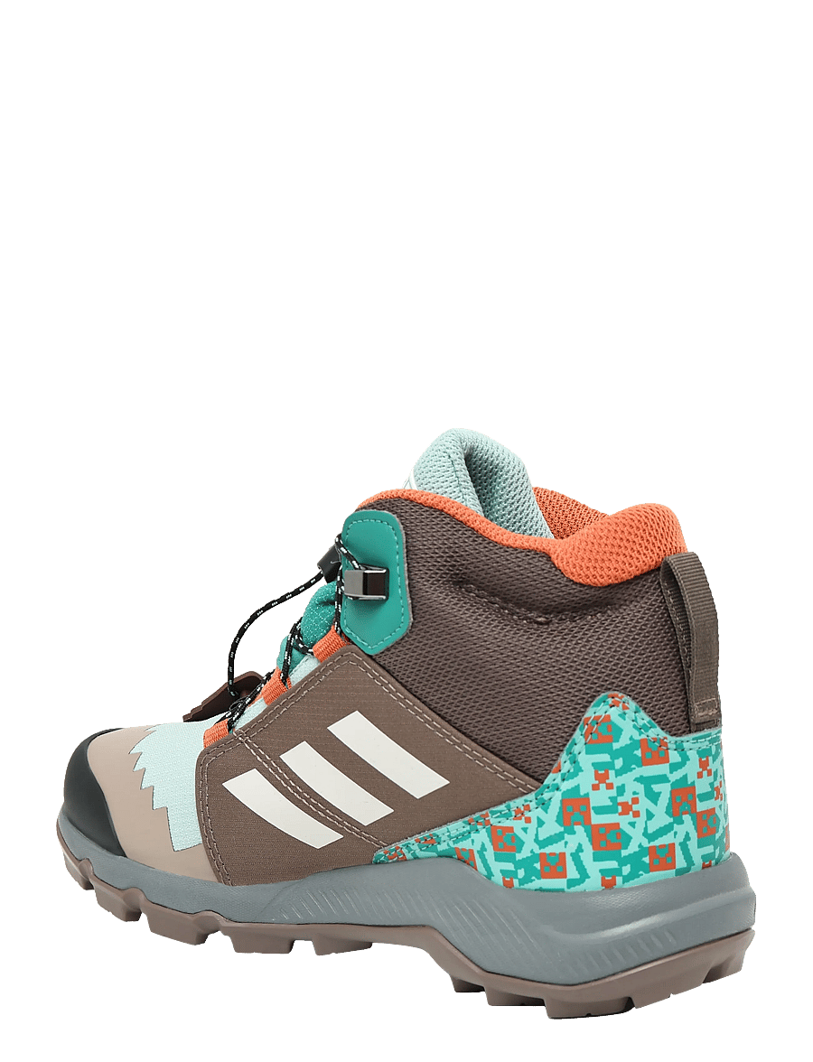 adidas Terrex - TERREX MID GTX MINECRAFT K - matka- ja kõndimisjalatsid - hazgrn/wonalu/earstr - 1