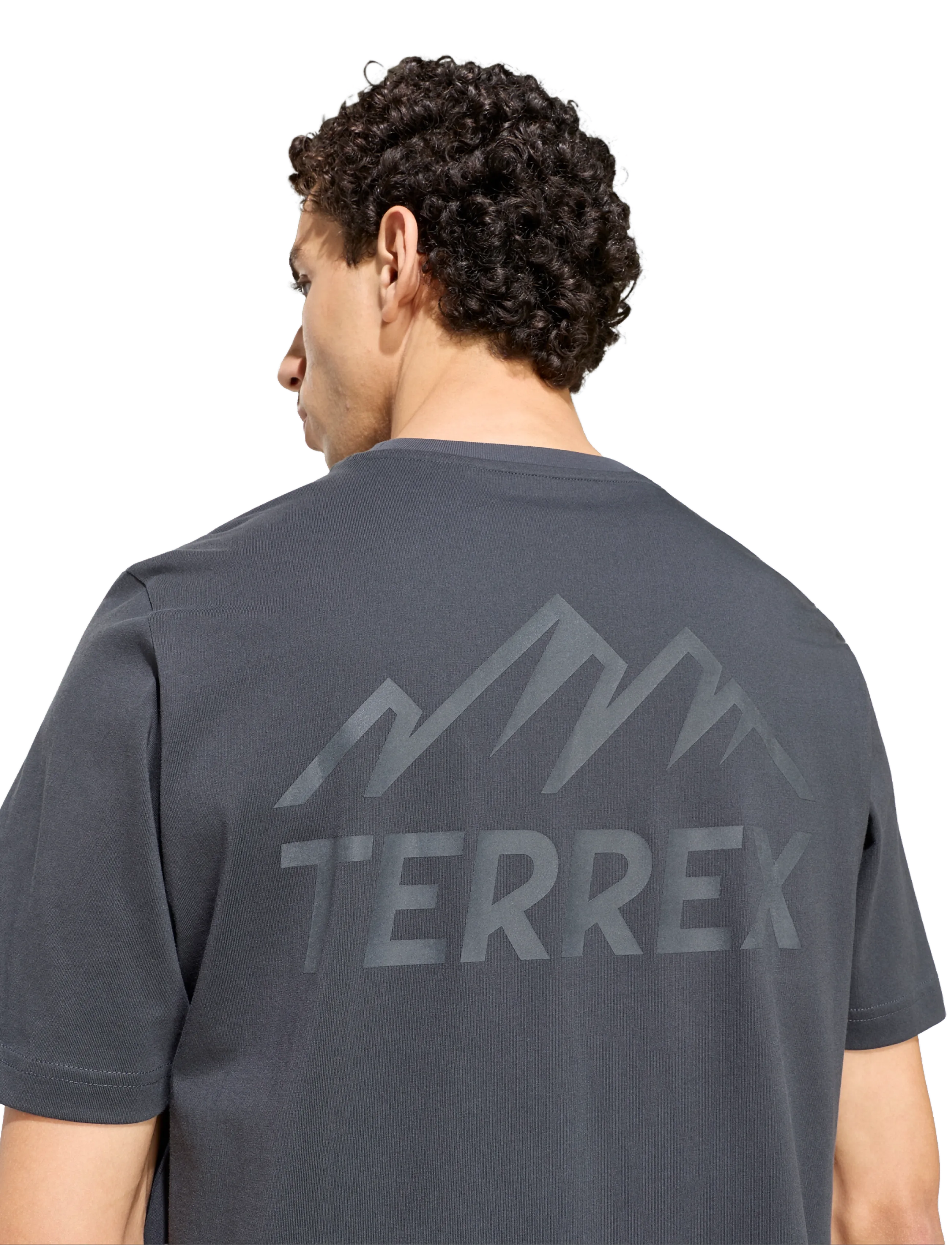 adidas Terrex - M TERREX G T - alussärgid ja t-särgid - carbon - 4