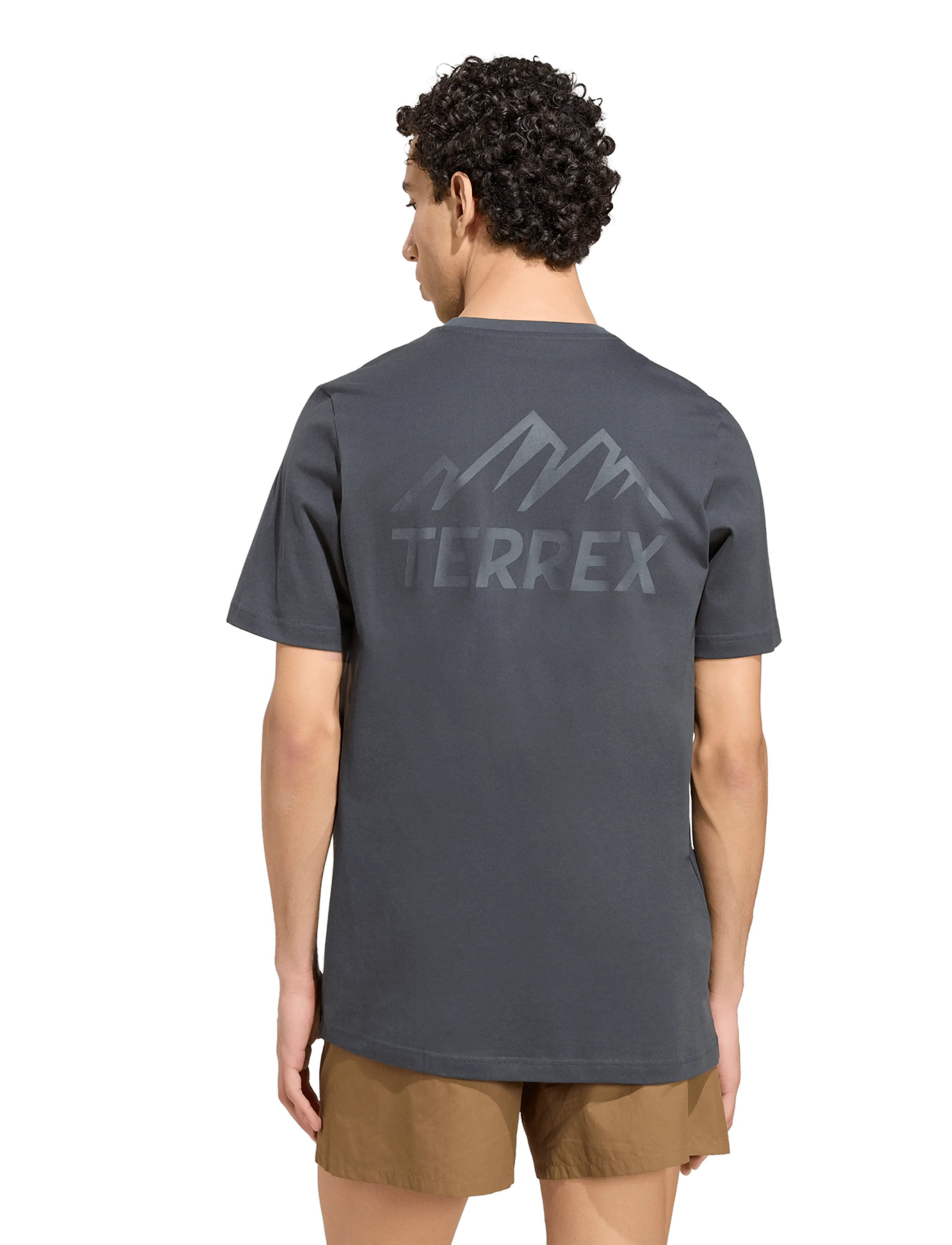 adidas Terrex - M TERREX G T - alussärgid ja t-särgid - carbon - 5