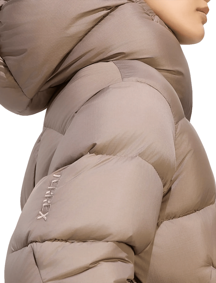 adidas Terrex - W XPL PUFFER J - friluftsjakker - earstr/earstr - 4