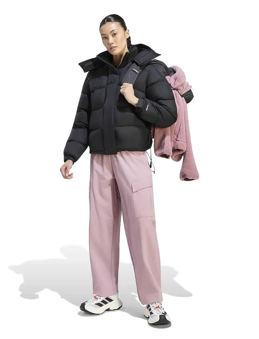 adidas Terrex - W XPL PUFFER J - friluftsjakker - black/black - 4