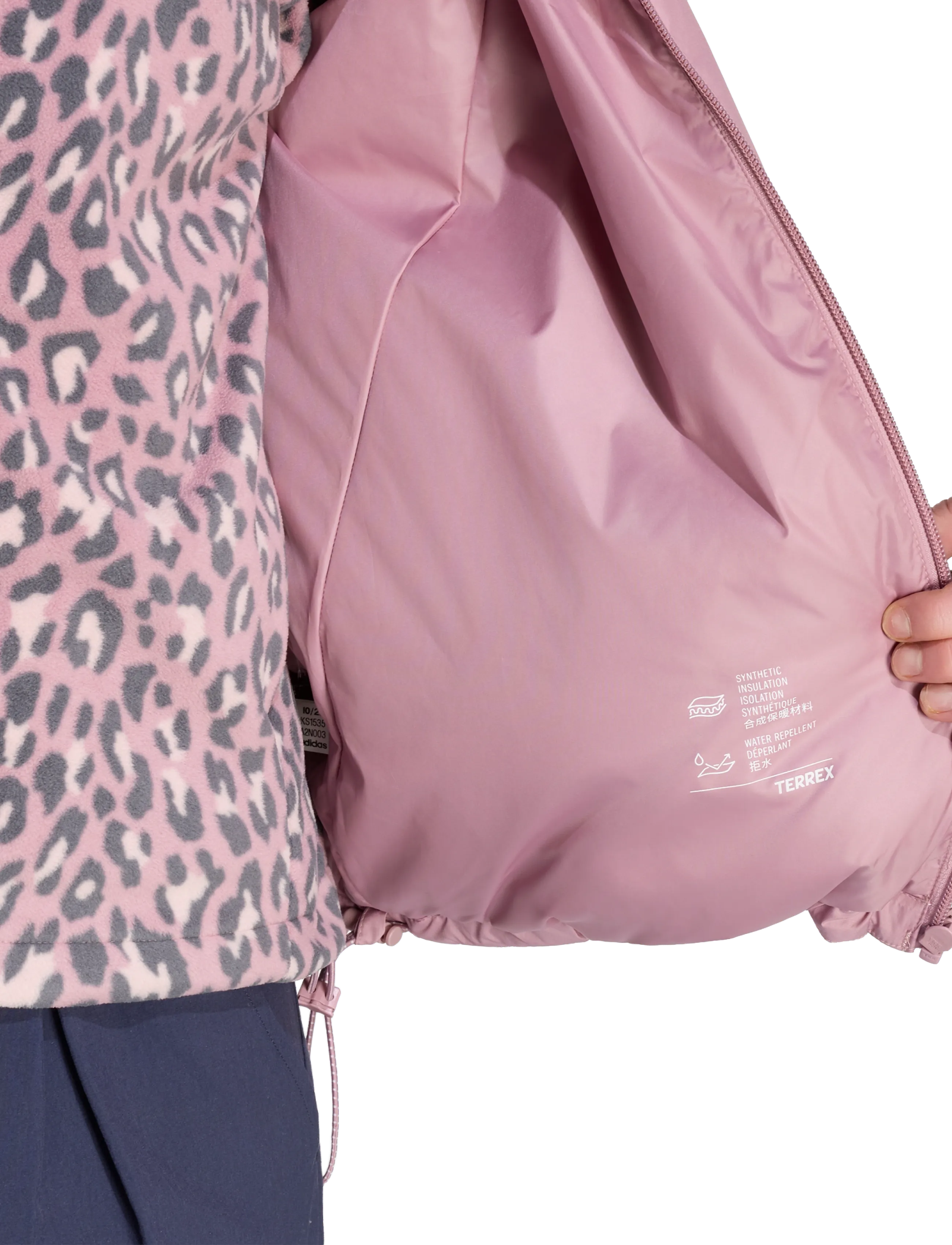 adidas Terrex - W MT PRIMA JKT - friluftsjakker - magmau - 4