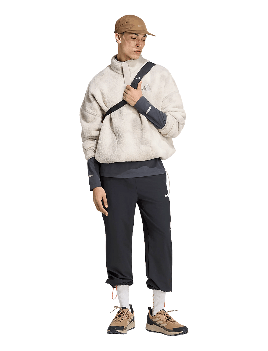 adidas Terrex - MT ESS HP AOP - fleece og mellemlag - wonalu/lbrown - 0