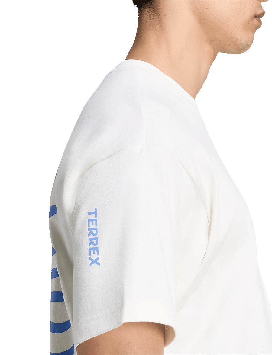 adidas Terrex - U ELEMENTS G T - oberteile & t-shirts - owhite - 3
