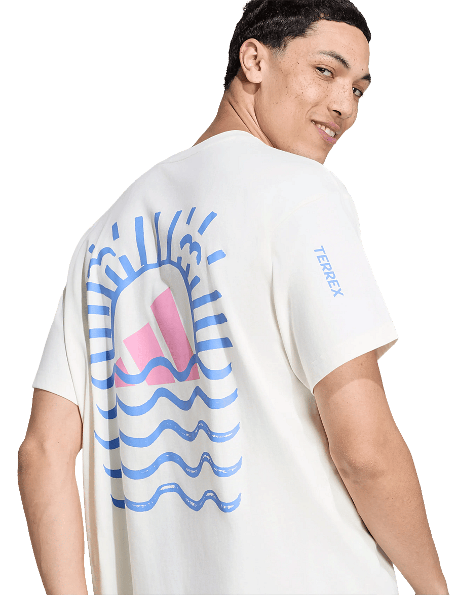 adidas Terrex - U ELEMENTS G T - oberteile & t-shirts - owhite - 4