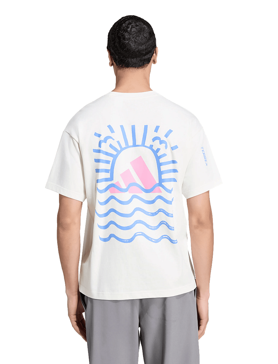 adidas Terrex - U ELEMENTS G T - oberteile & t-shirts - owhite - 5