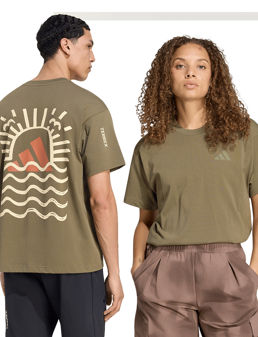 adidas Terrex - U ELEMENTS G T - tops & t-shirts - olistr - 2