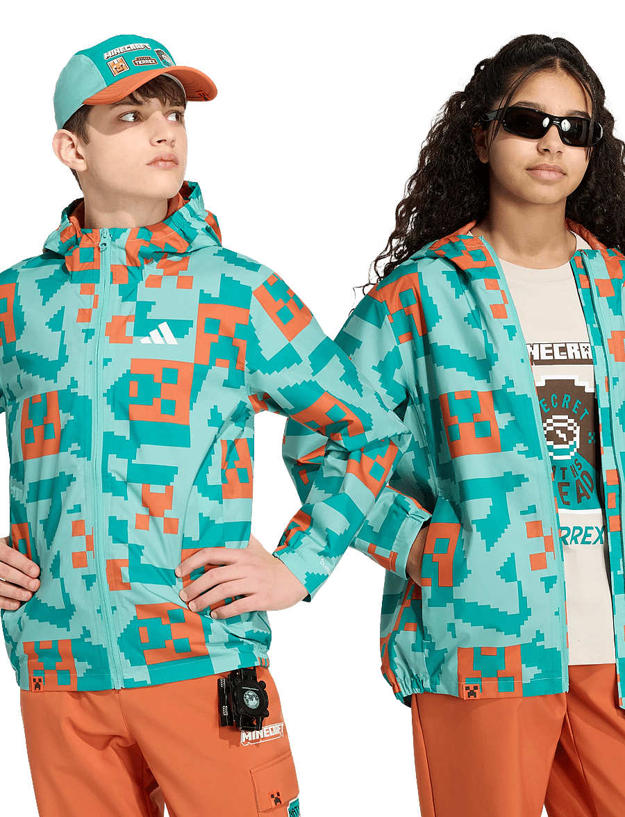 adidas Terrex - K MC MT RN JKT - stfaoc/eqtgrn/foxora - 3