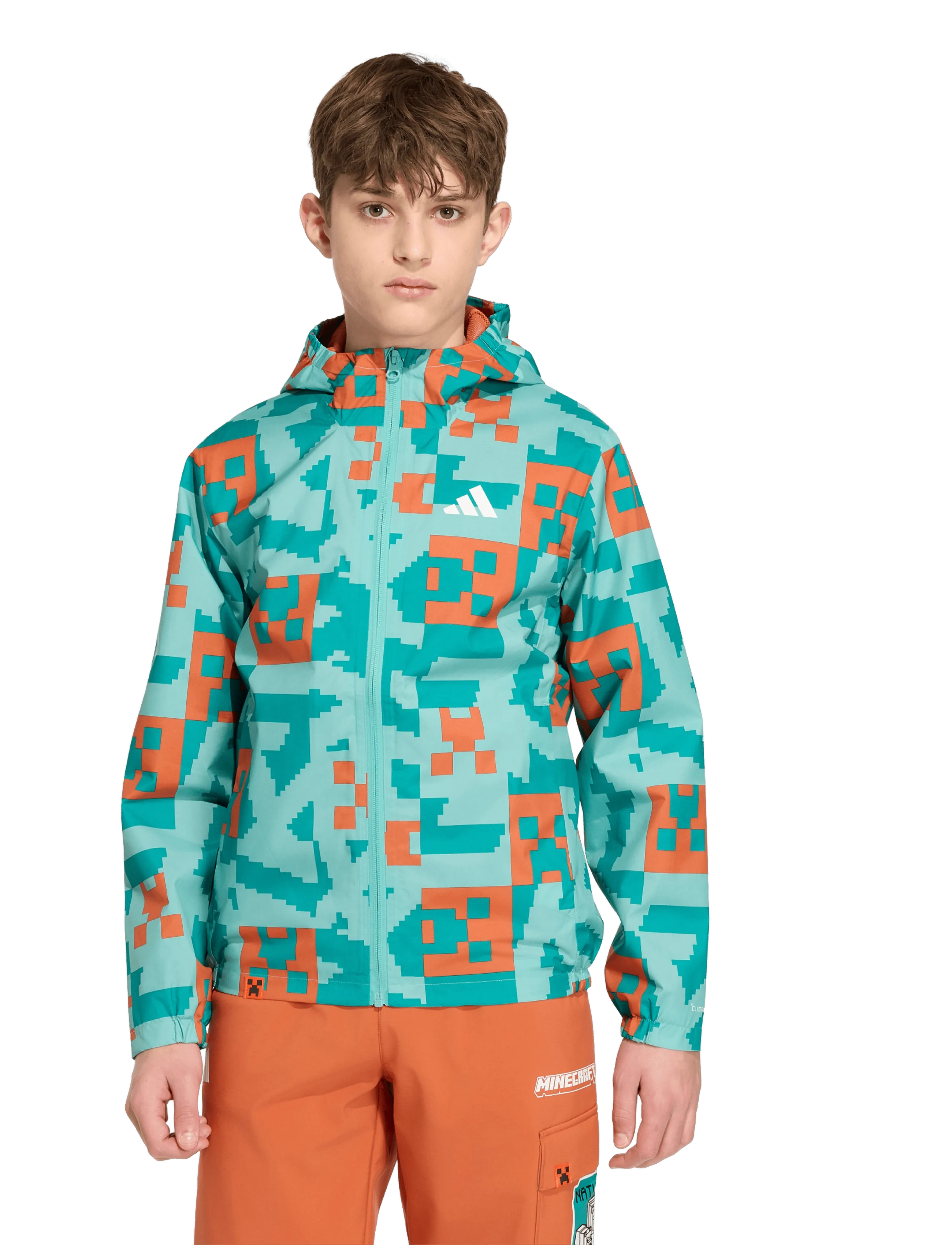 adidas Terrex - K MC MT RN JKT - stfaoc/eqtgrn/foxora - 5