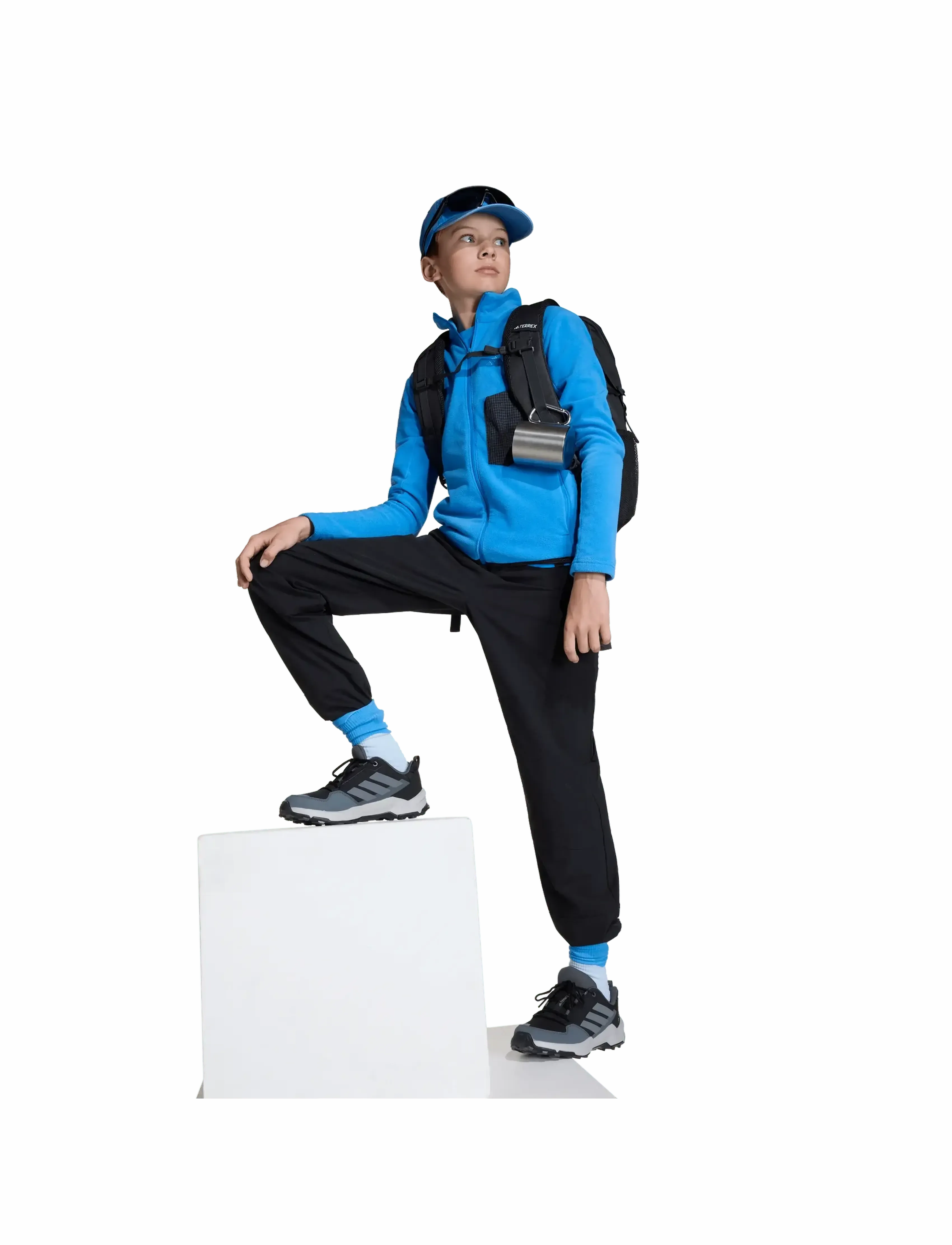 adidas Terrex K Mt Pants, 140, Black, Underdele > Joggingbukser, Børn