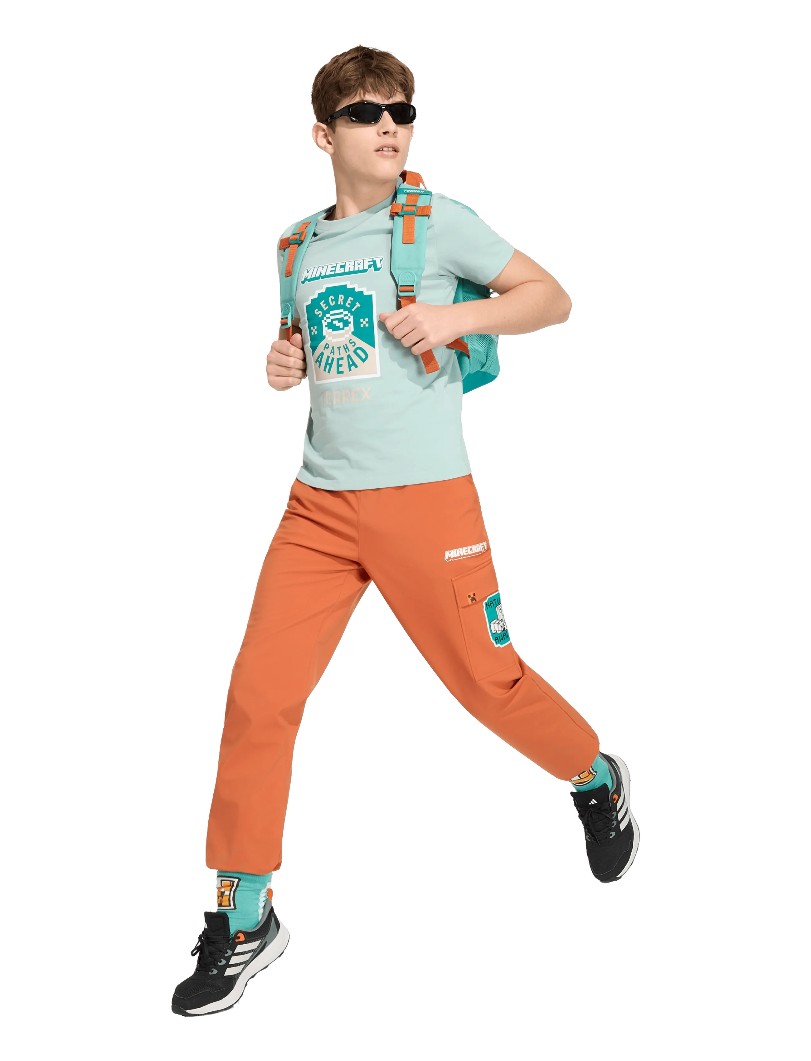 adidas Terrex K Mc Mt Tee, 128, Green